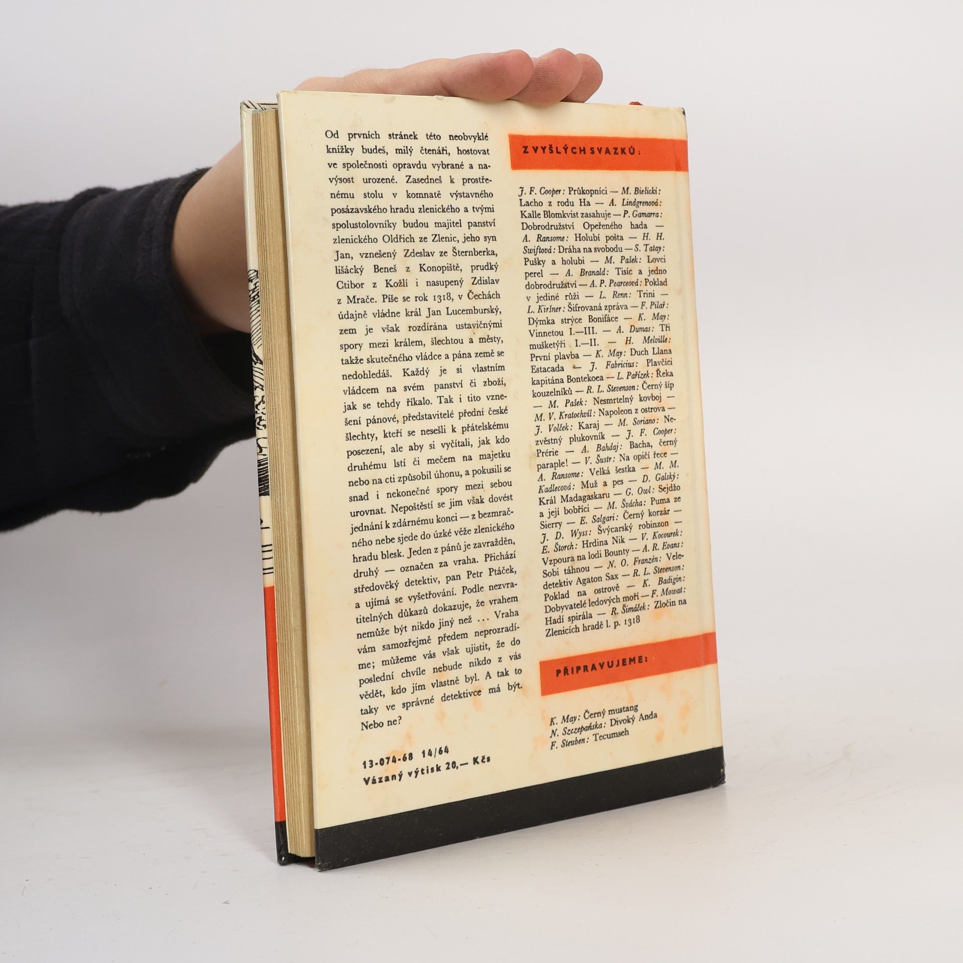 Radovan Šimáček Zločin na Zlenicích hradě L. P. 1318