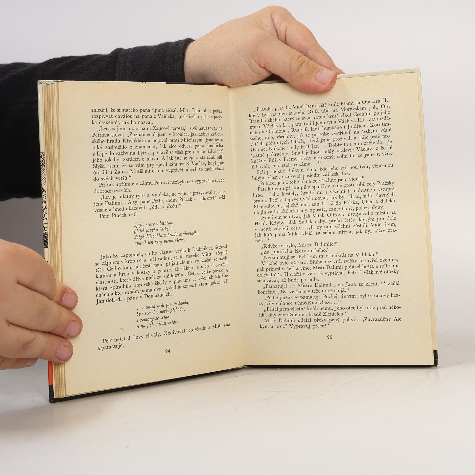 Radovan Šimáček Zločin na Zlenicích hradě L. P. 1318