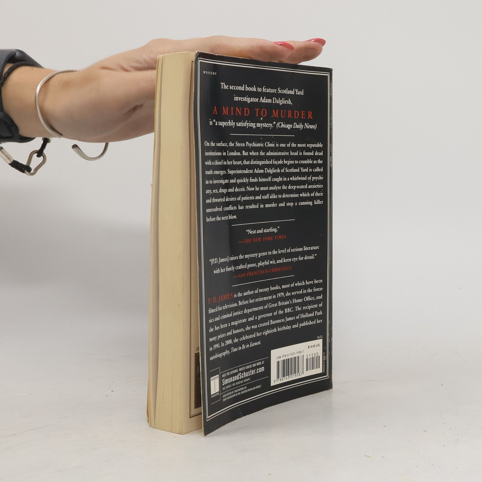 Phyllis Dorothy James Adam Dalgliesh Mystery: A Mind to Murder - Reading Group Guide Edition