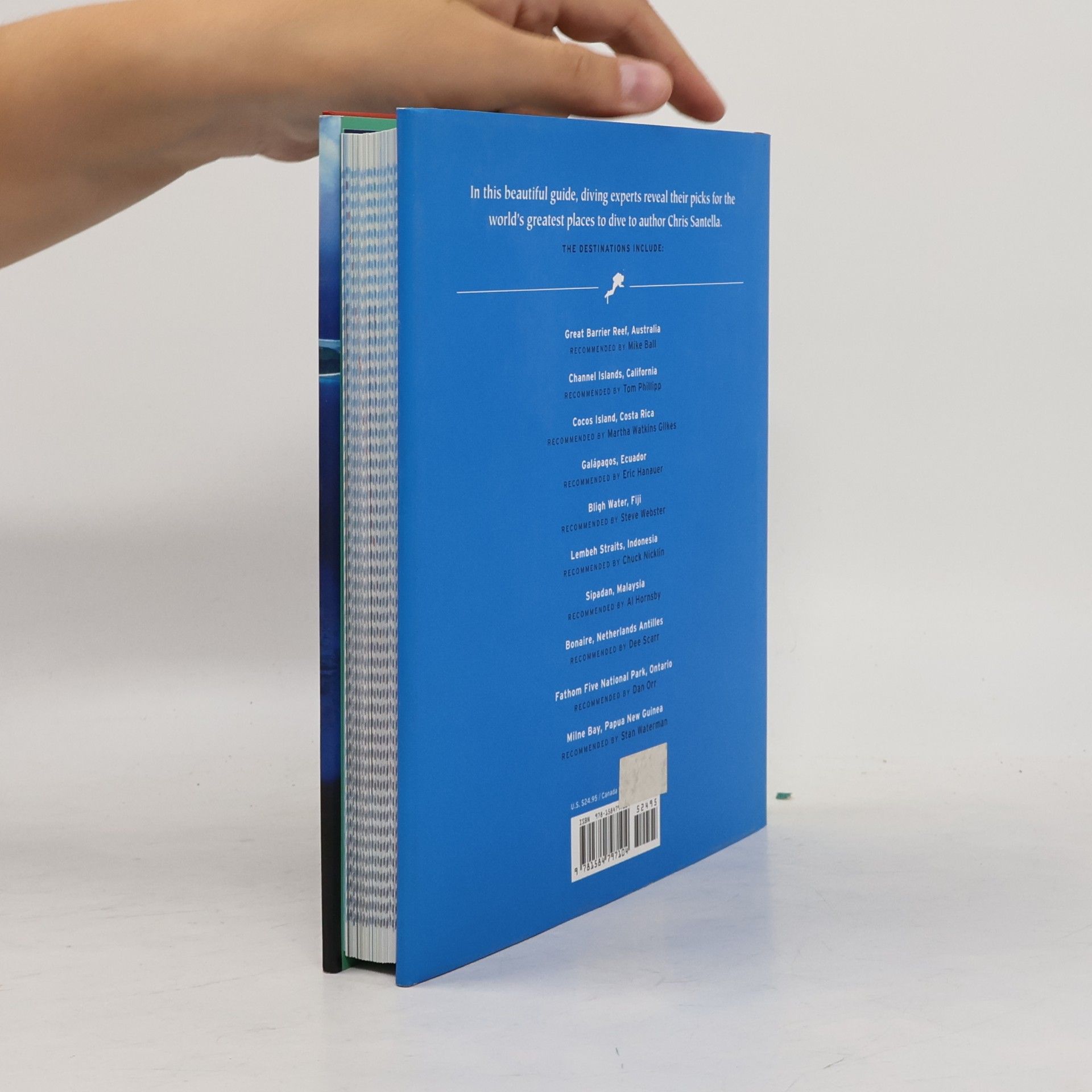 Chris Santella Fifty Places to Dive Before You Die. 50 Einmalige Orte zum Tauchen, Englische Ausgabe