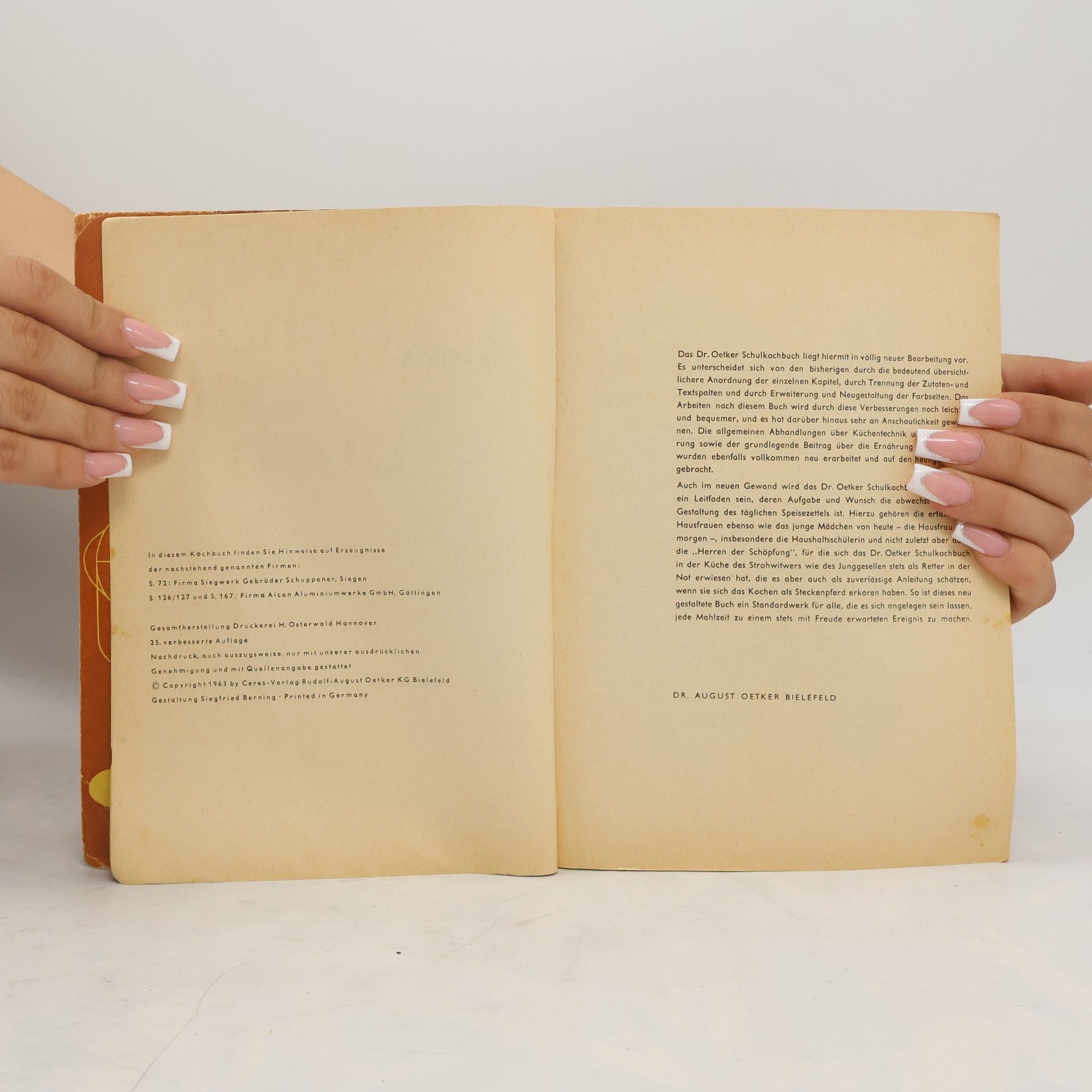 Dr.Oetker Schulkochbuch