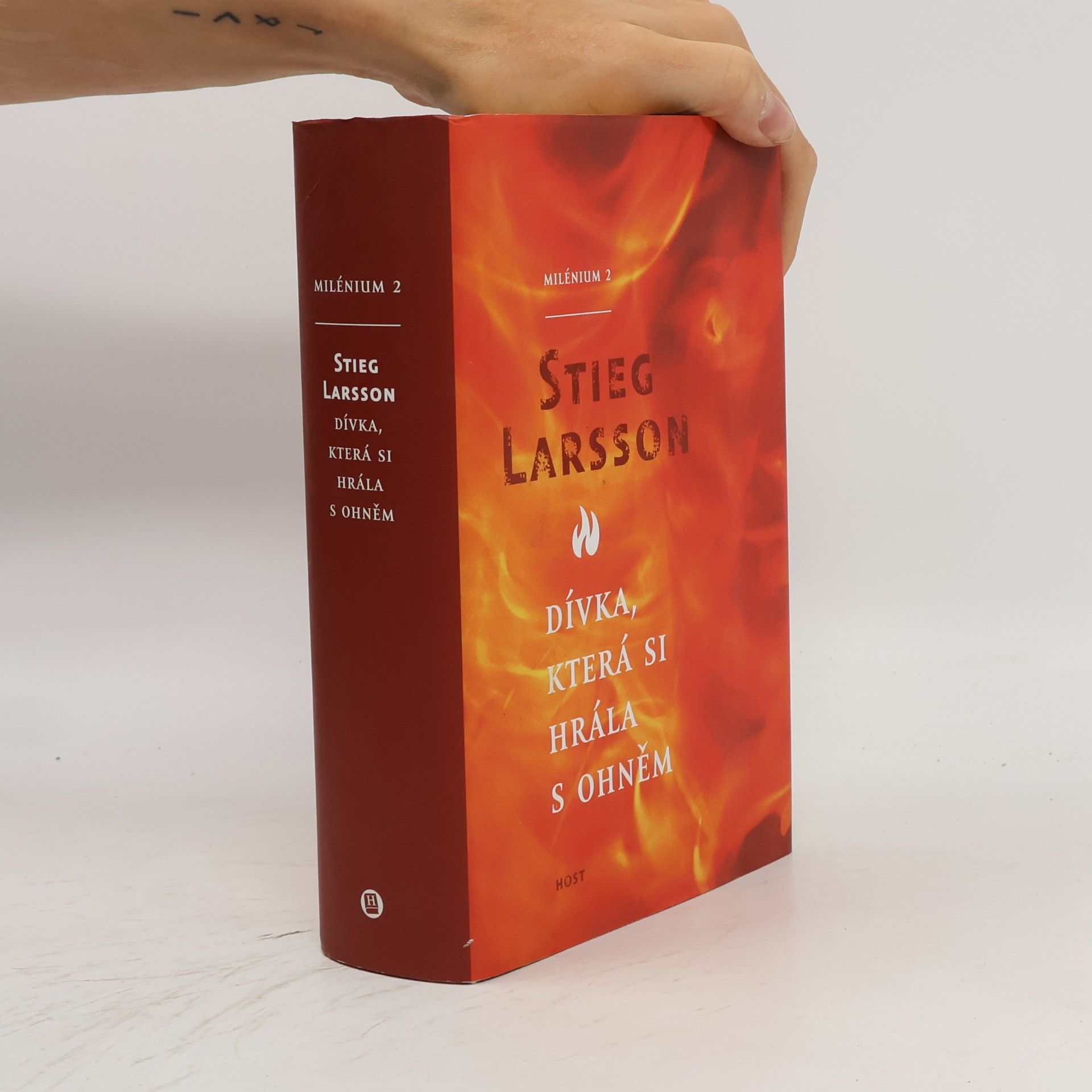 Stieg Larsson Dívka, která si hrála s ohněm