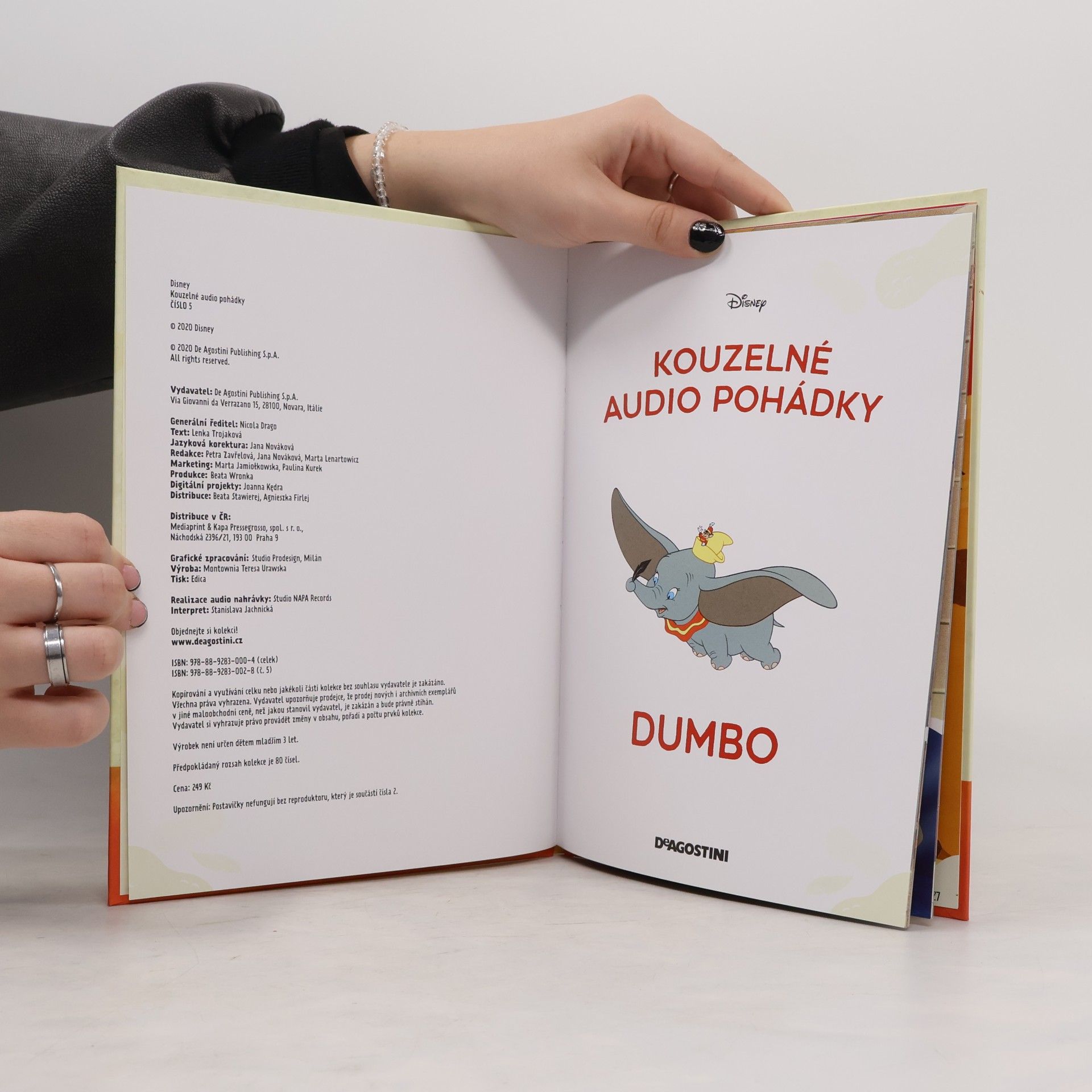 Autorenkollektiv Kouzelné audio pohádky 5. Dumbo