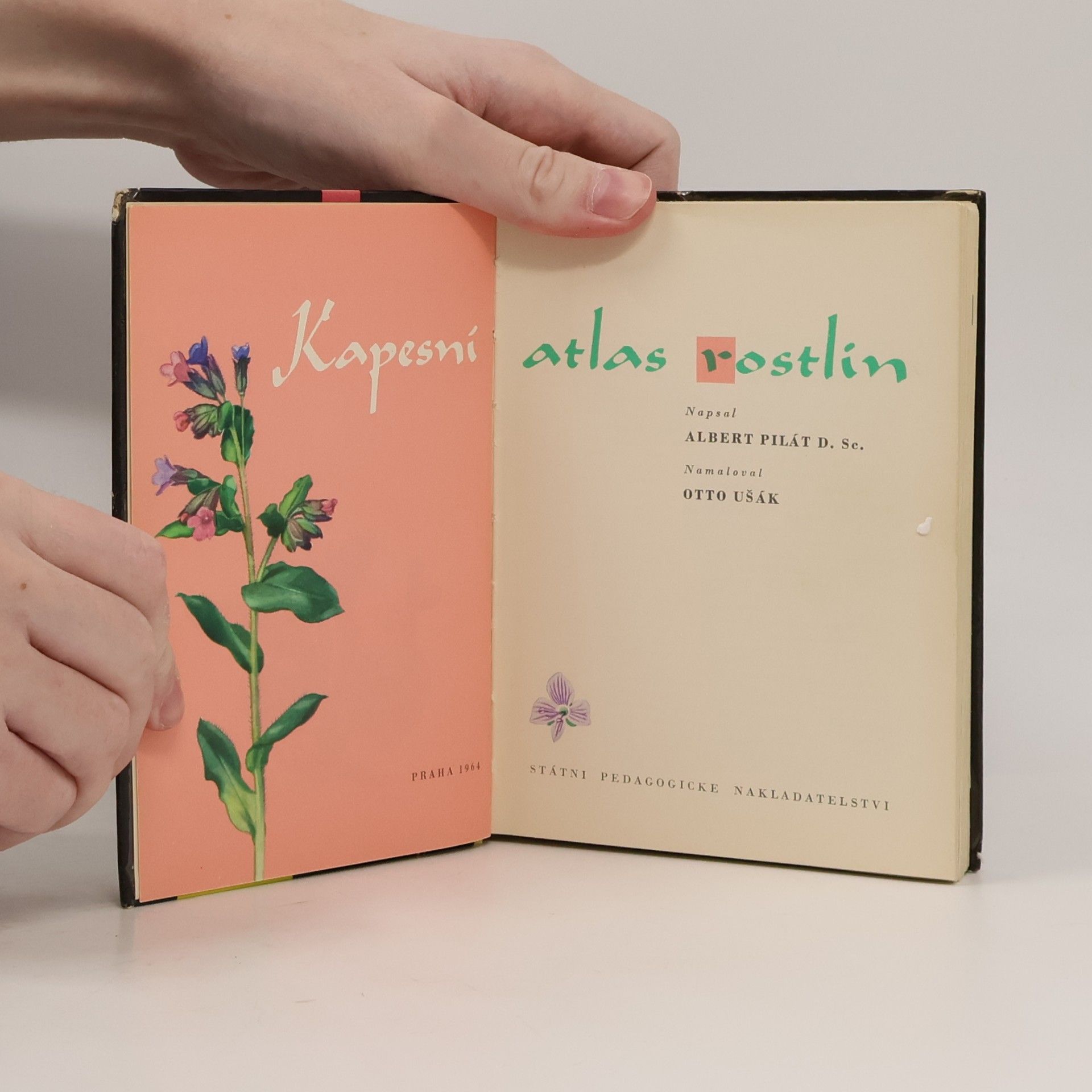 Albert Pilát Kapesní atlas rostlin