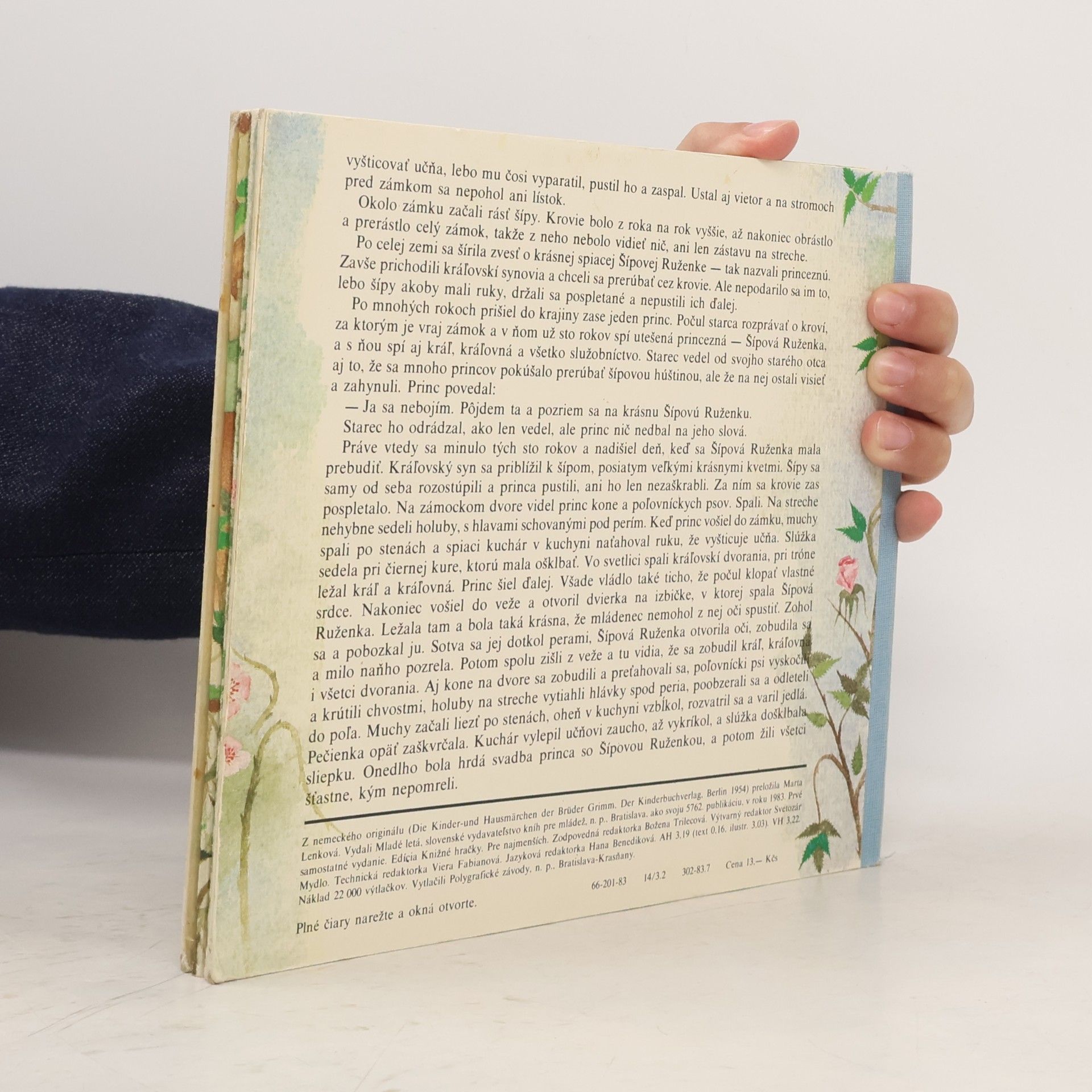 Jacob Grimm O Šípovej Růženke