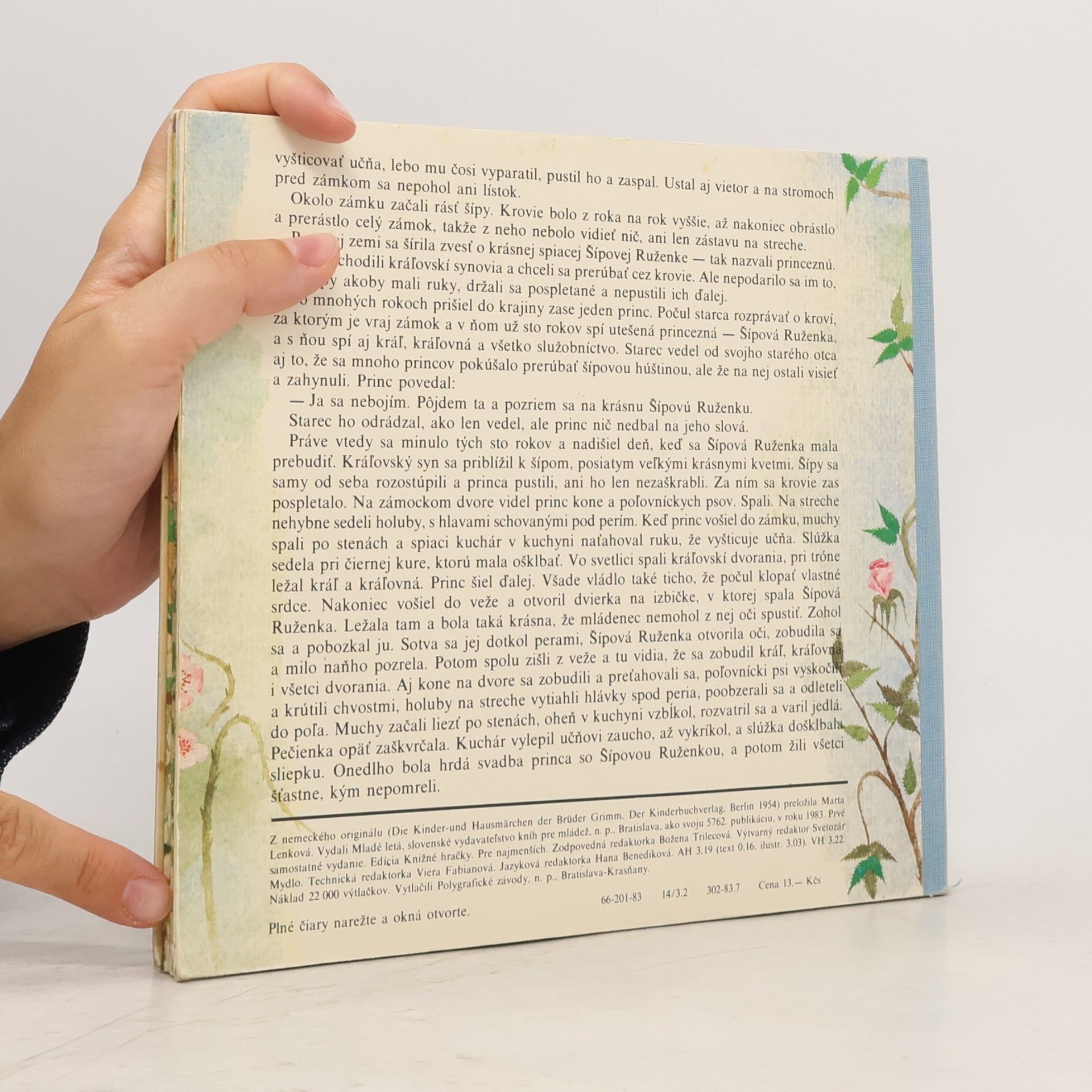 Jacob Grimm O Šípovej Růženke