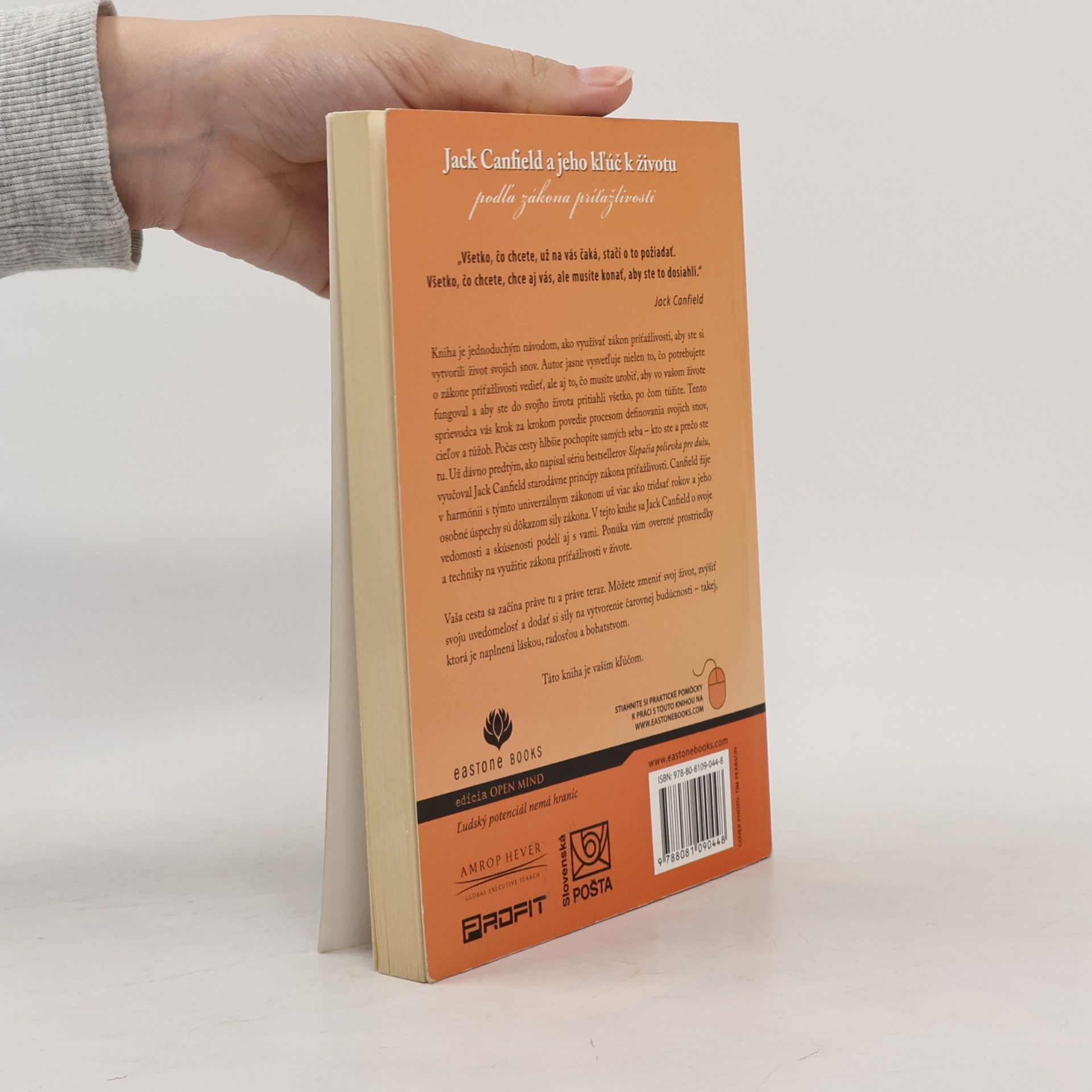 Jack Canfield Kľúč k životu podľa zákona príťažlivosti