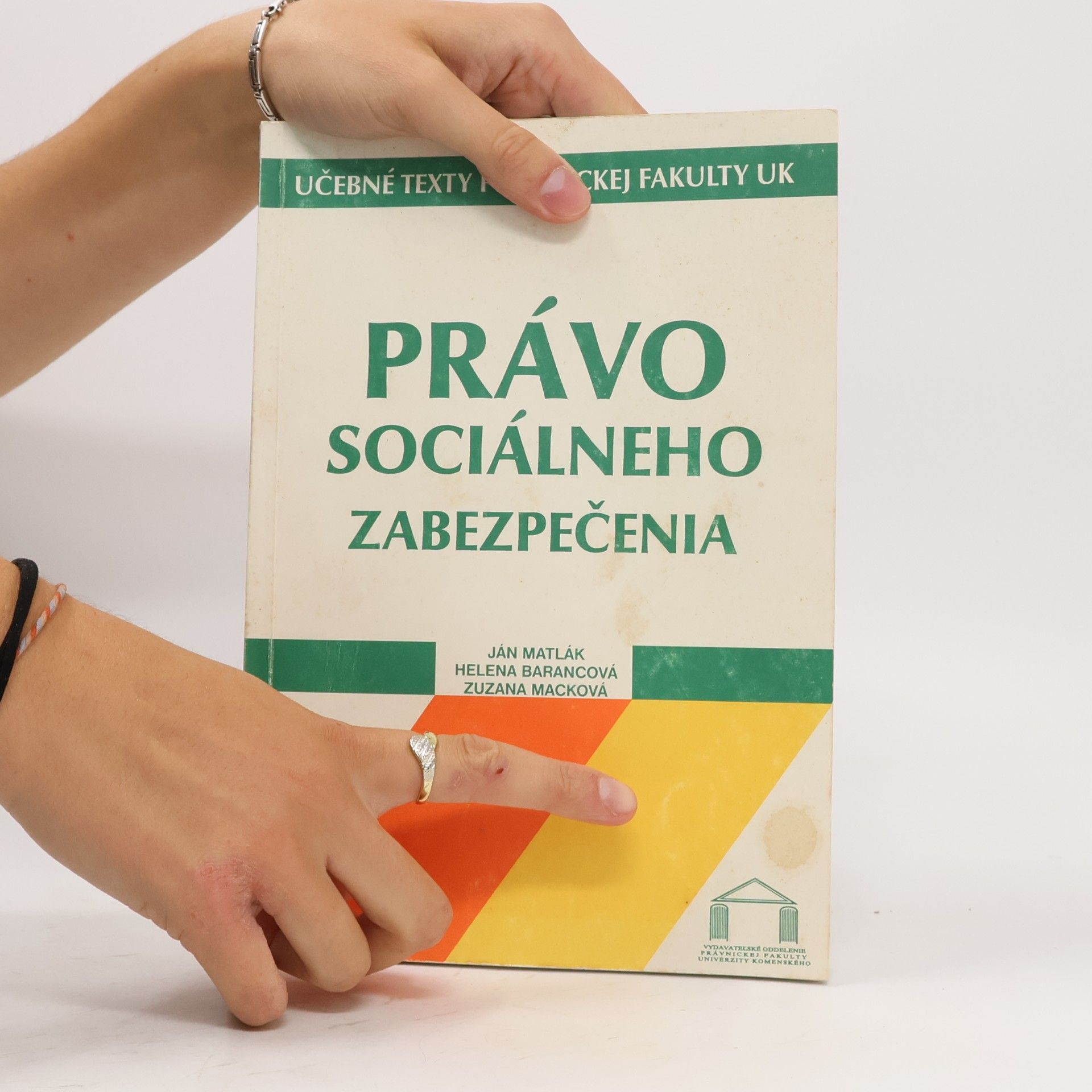 Ján Matlák Právo sociálneho zabezpečenia