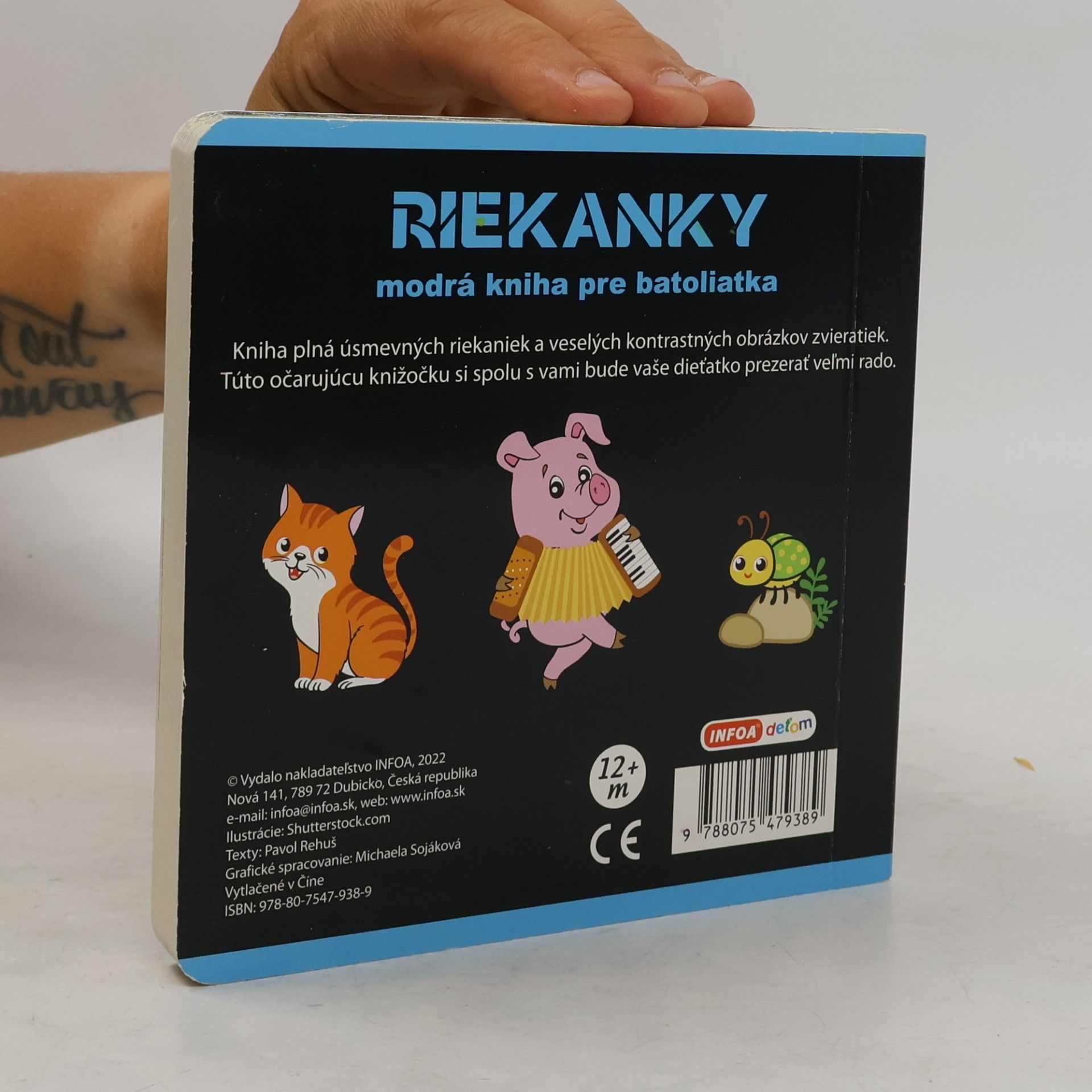 Autores varios Riekanky Modrá kniha pre batoliatka