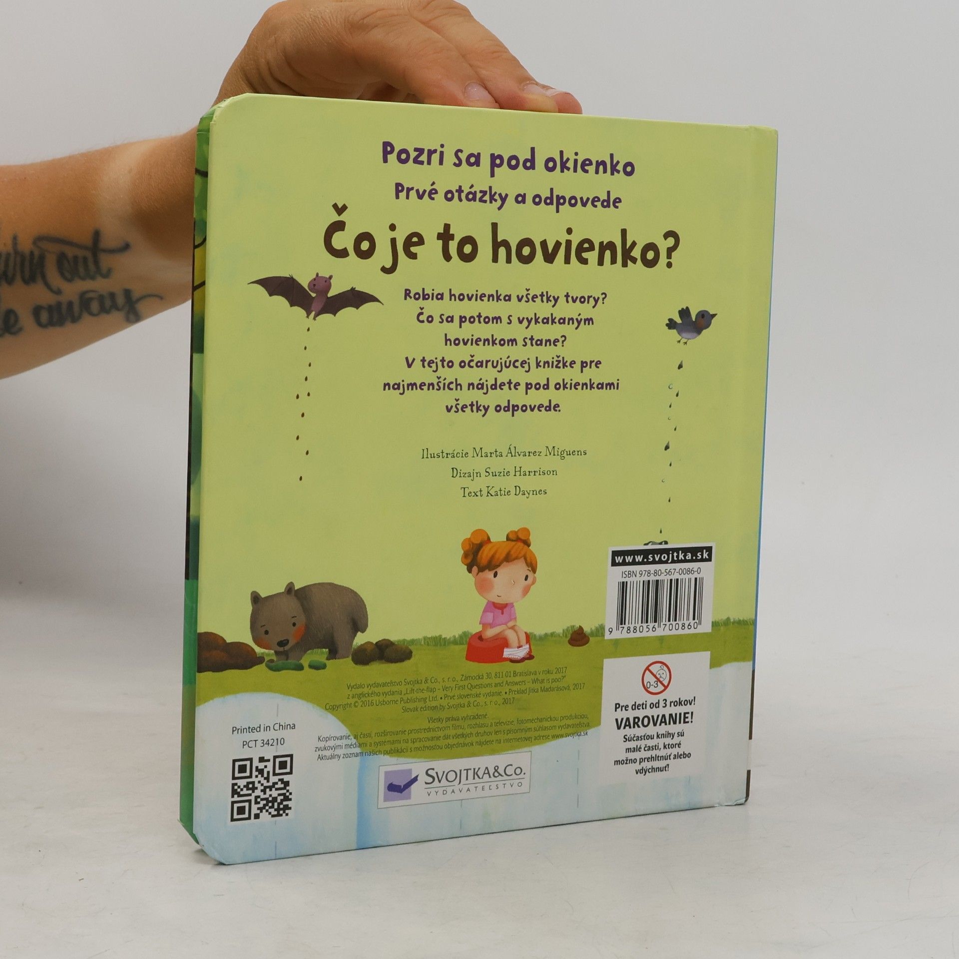 Katie Daynes Kuk pod okienko - Úplne prvé otázky a odpovede - Čo je to hovienko?