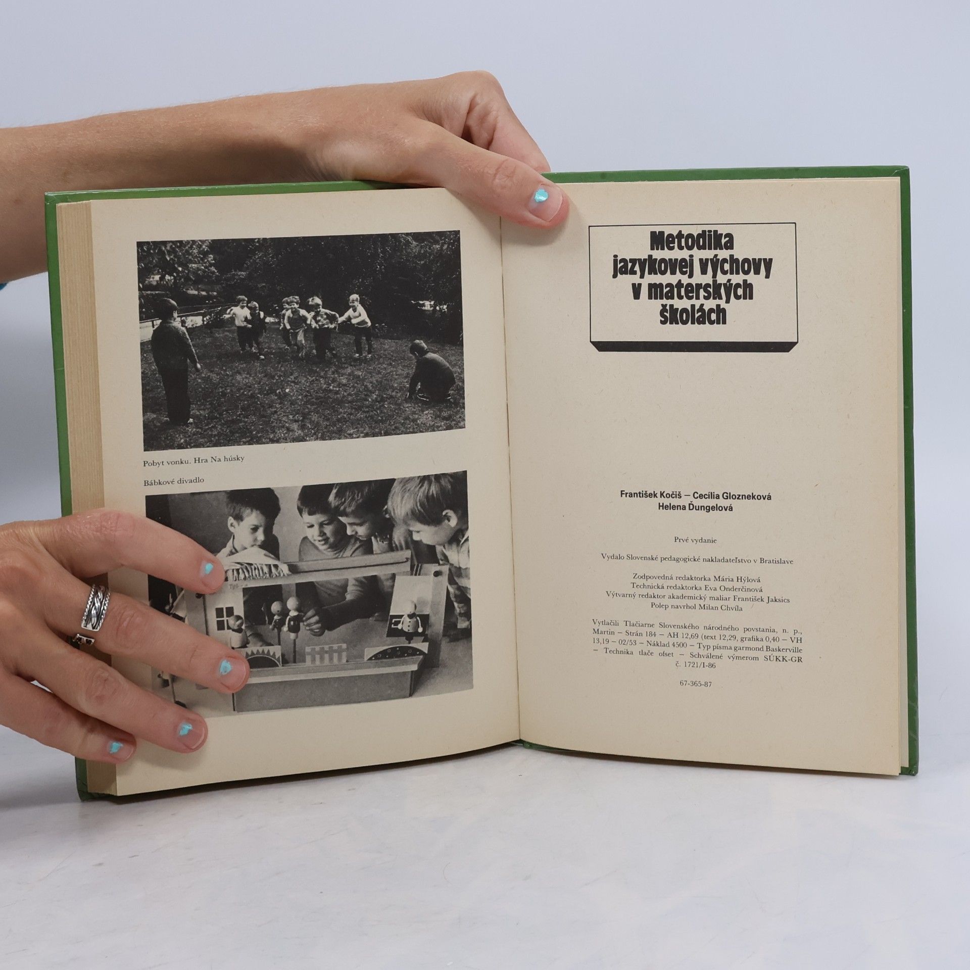 Autores varios Metodika jazykovej výchovy v materských školách