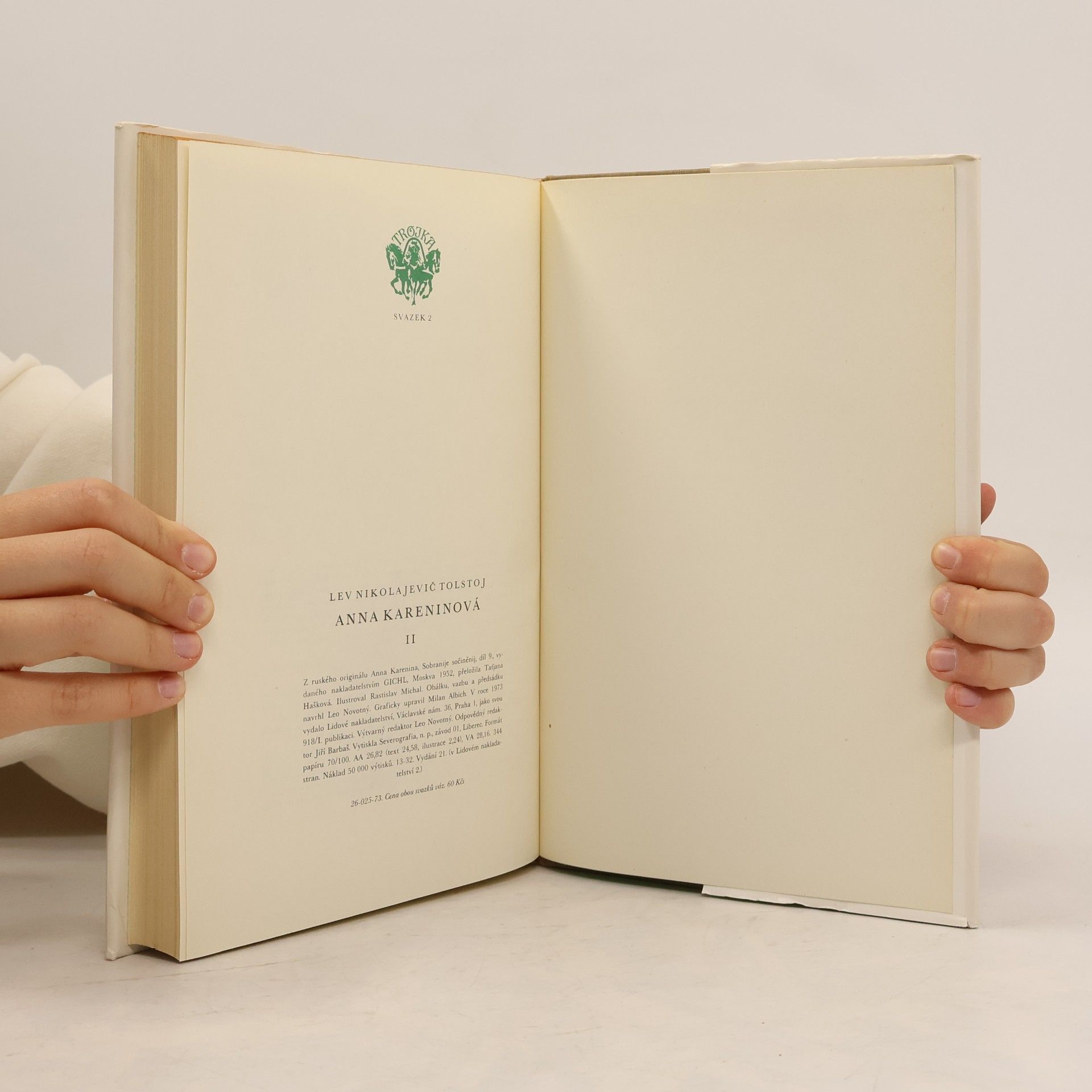 Lew Nikolajewitsch Tolstoi Anna Kareninová II.