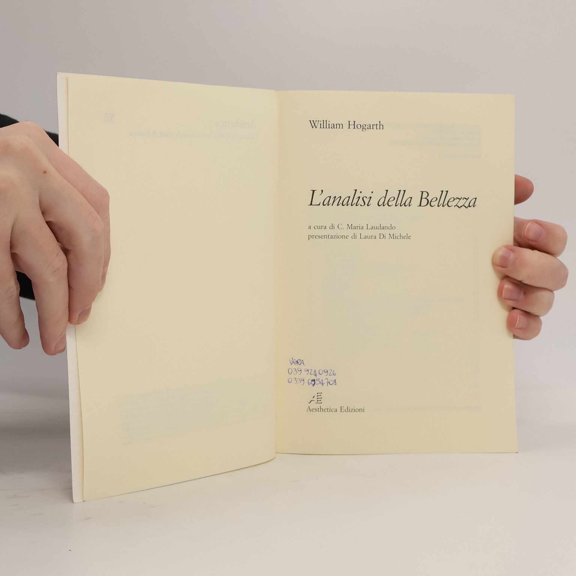 William Hogarth Aesthetica - 50: L'analisi della bellezza