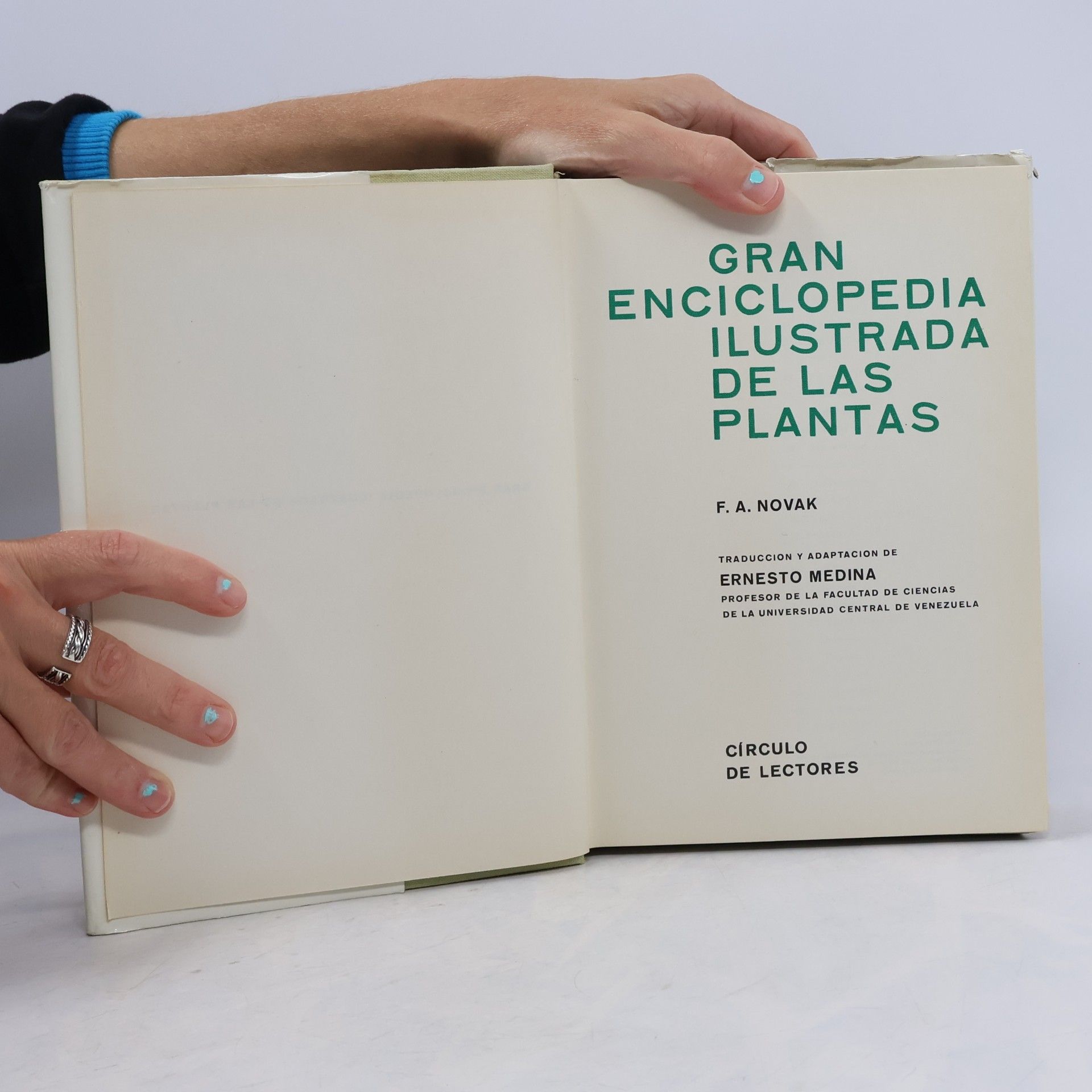 Novák F. A. Gran enciclopedia ilustrada de las plantas