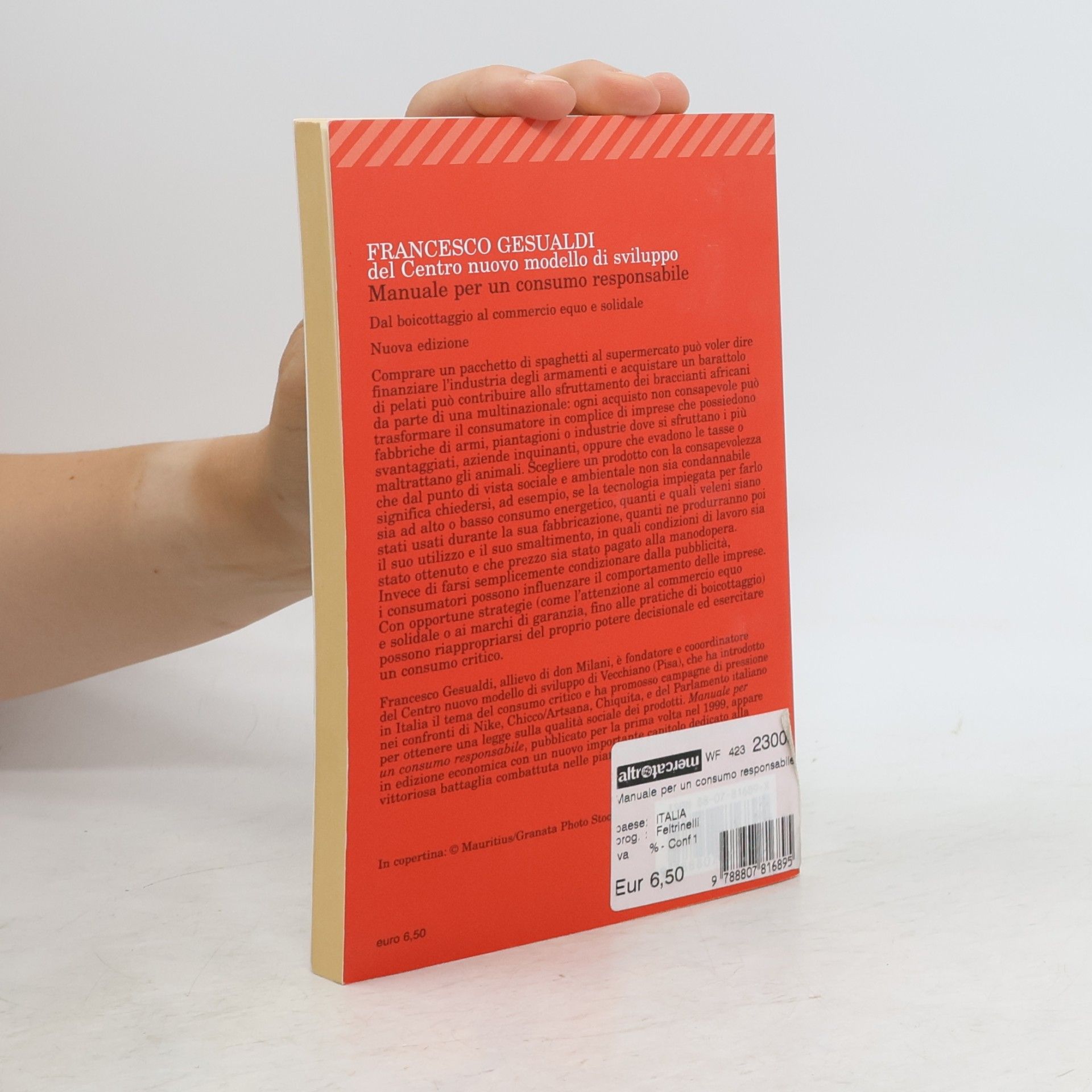 Francesco Gesualdi Manuale per un consumo responsabile