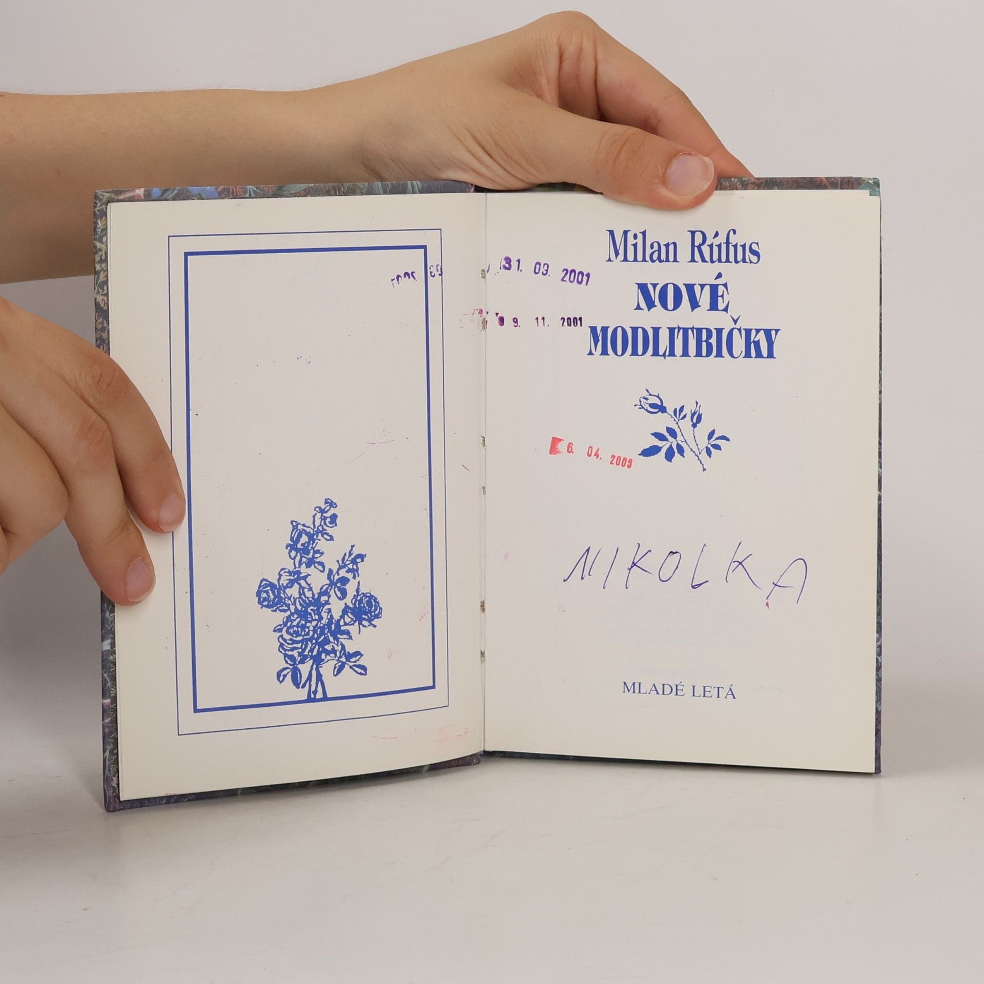 Milan Rúfus Nové modlitbičky