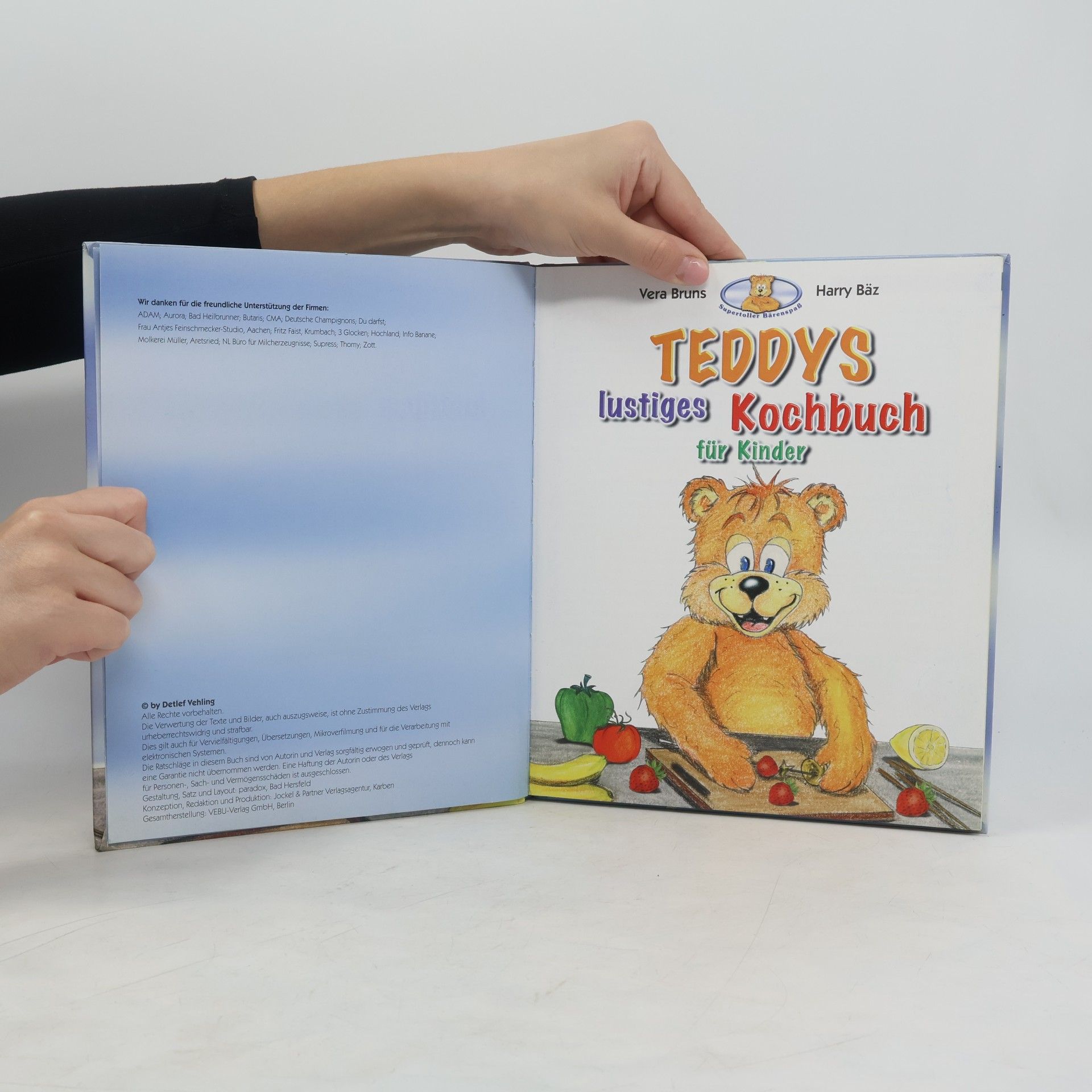 Autorenkollektiv Teddys lustiges Kochbuch für Kinder