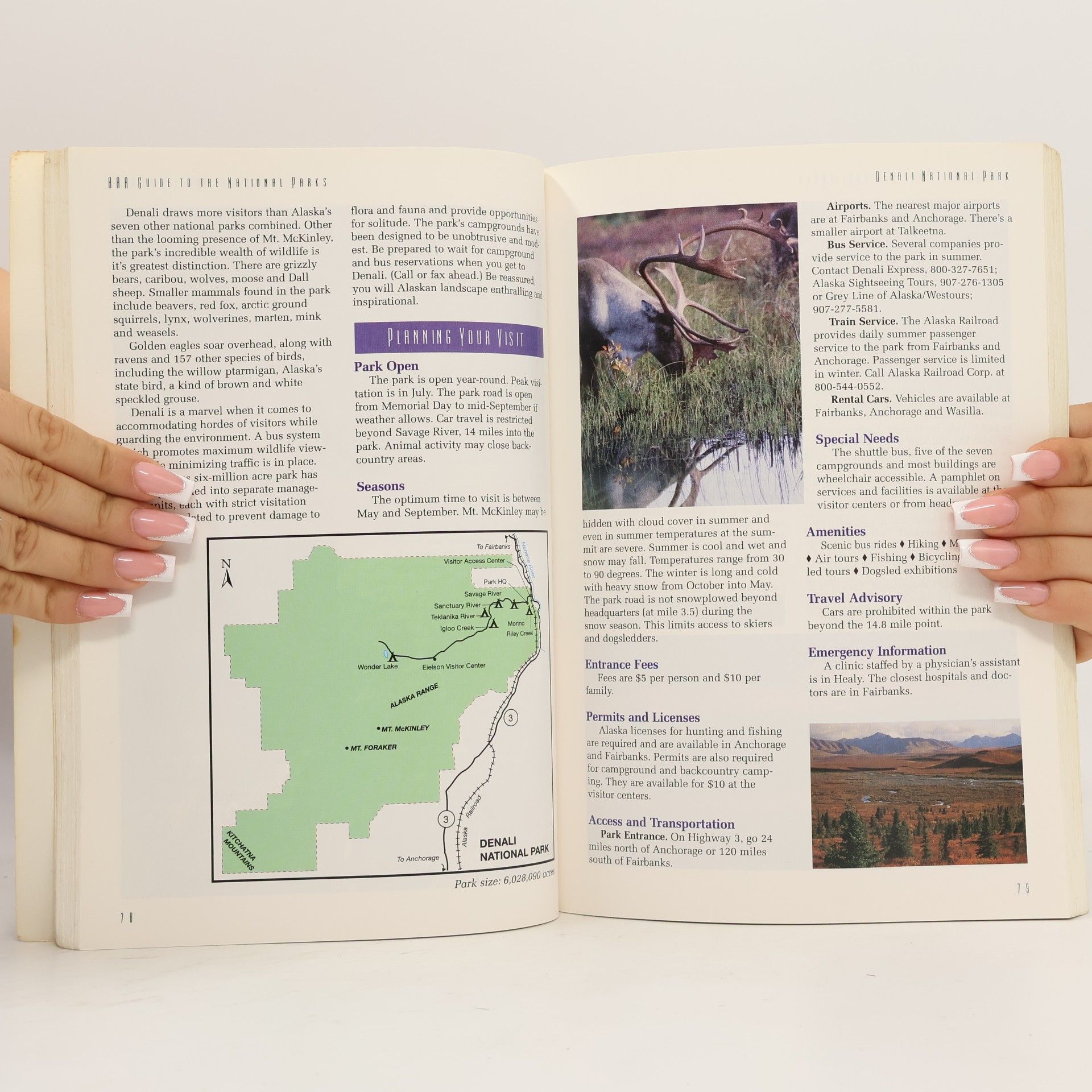 American Automobile Association AAA Guide to the National Parks