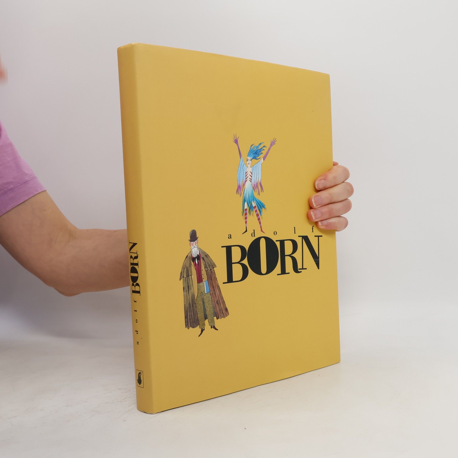 Adolf Born Adolf Born: Kresby z cest, pastely, ilustrace, akvarely, litografie, hlubotisky, známková tvorba, kostýmy