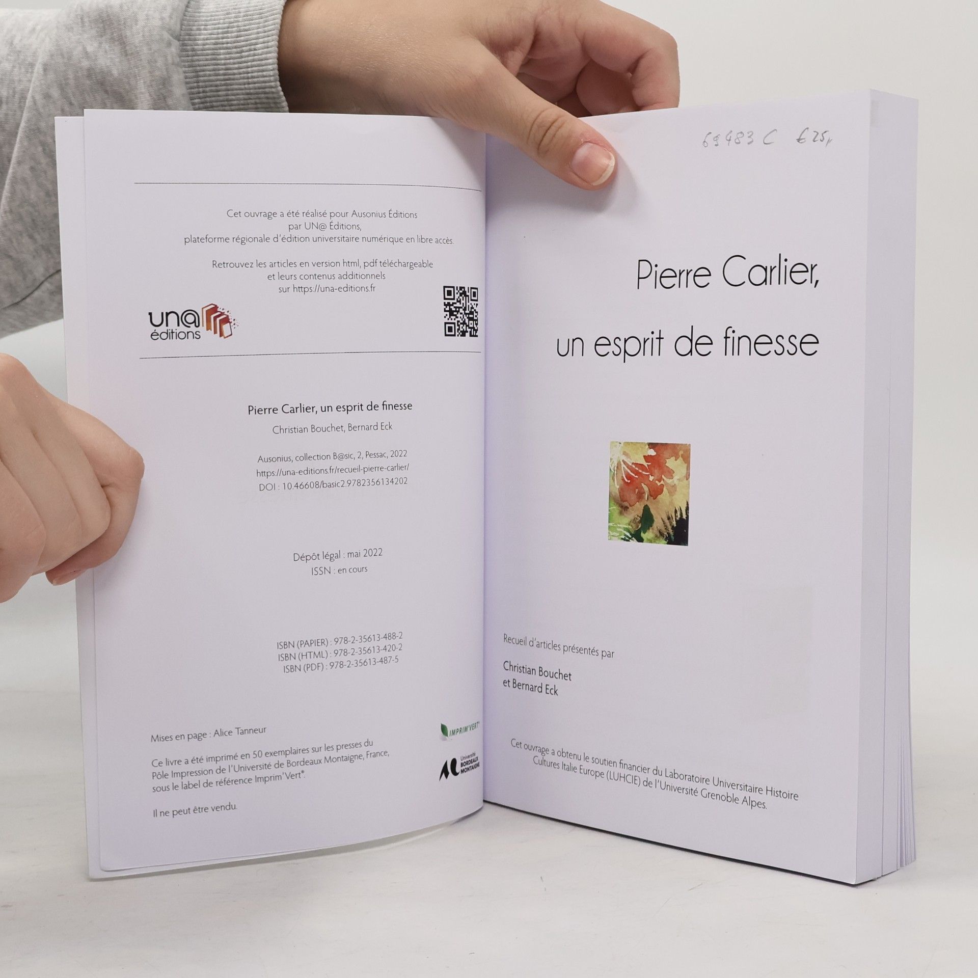 Pierre Carlier Pierre Carlier, un esprit de finesse