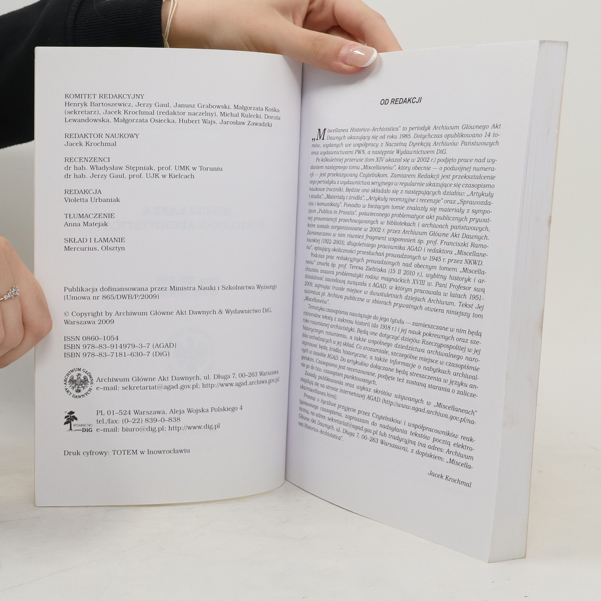 Henryk Bartoszewicz Miscellanea Historico-Archivistica XV-XVI