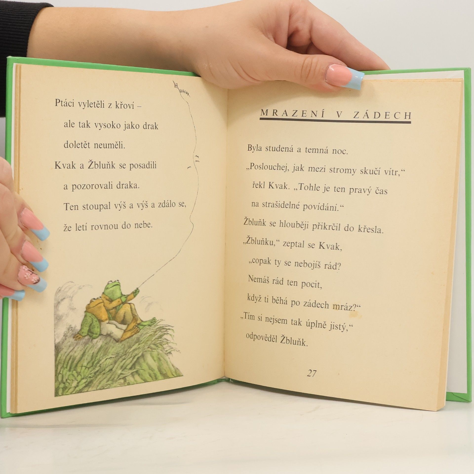 Arnold Lobel Kvak a Žbluňk se bojí rádi