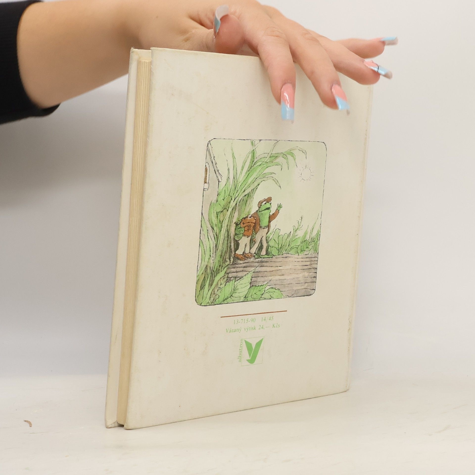 Arnold Lobel Kvak a Žbluňk jsou kamarádi