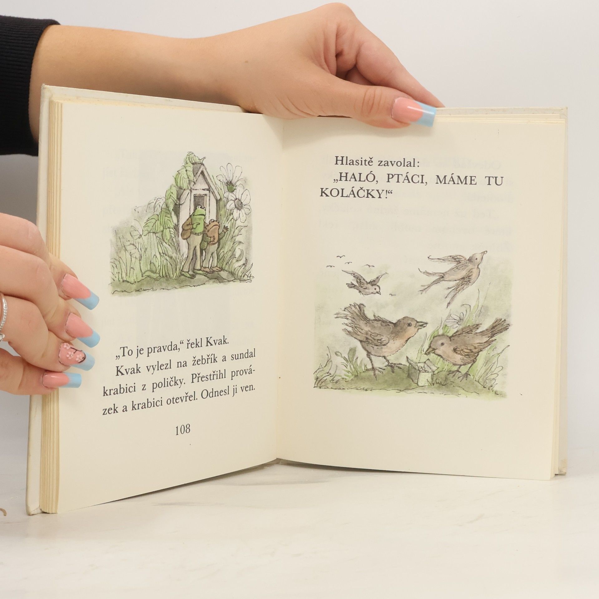 Arnold Lobel Kvak a Žbluňk jsou kamarádi