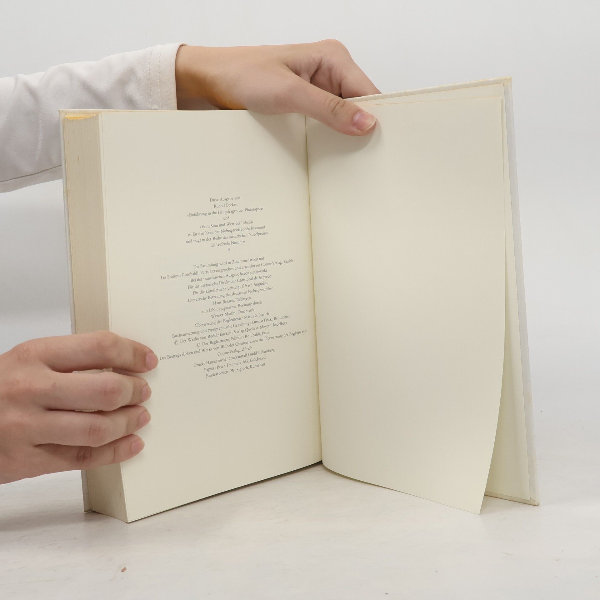 Rudolf Eucken Philosophische Schriften