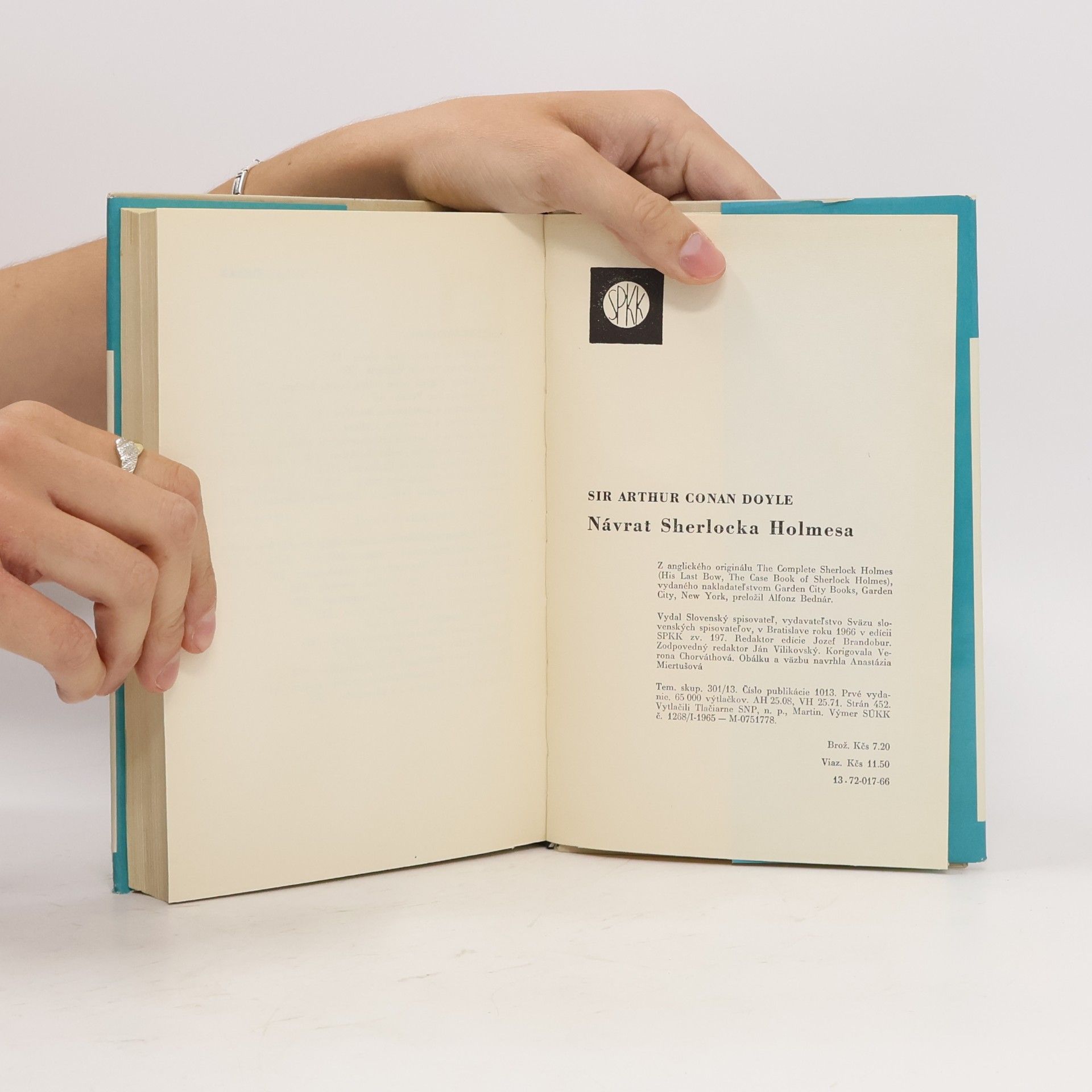 Arthur Conan Doyle Návrat Sherlocka Holmesa