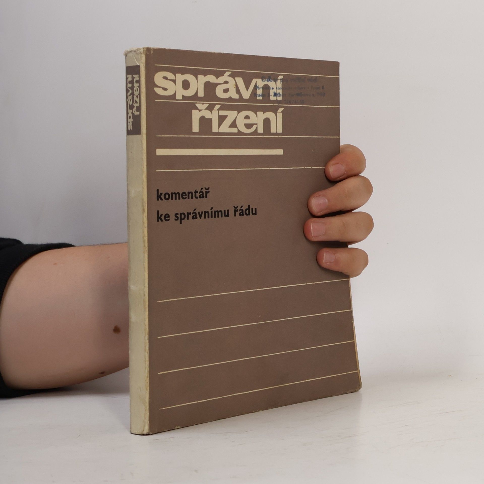 Kolektiv autorů Správní řízení. Komentář ke správnímu řádu