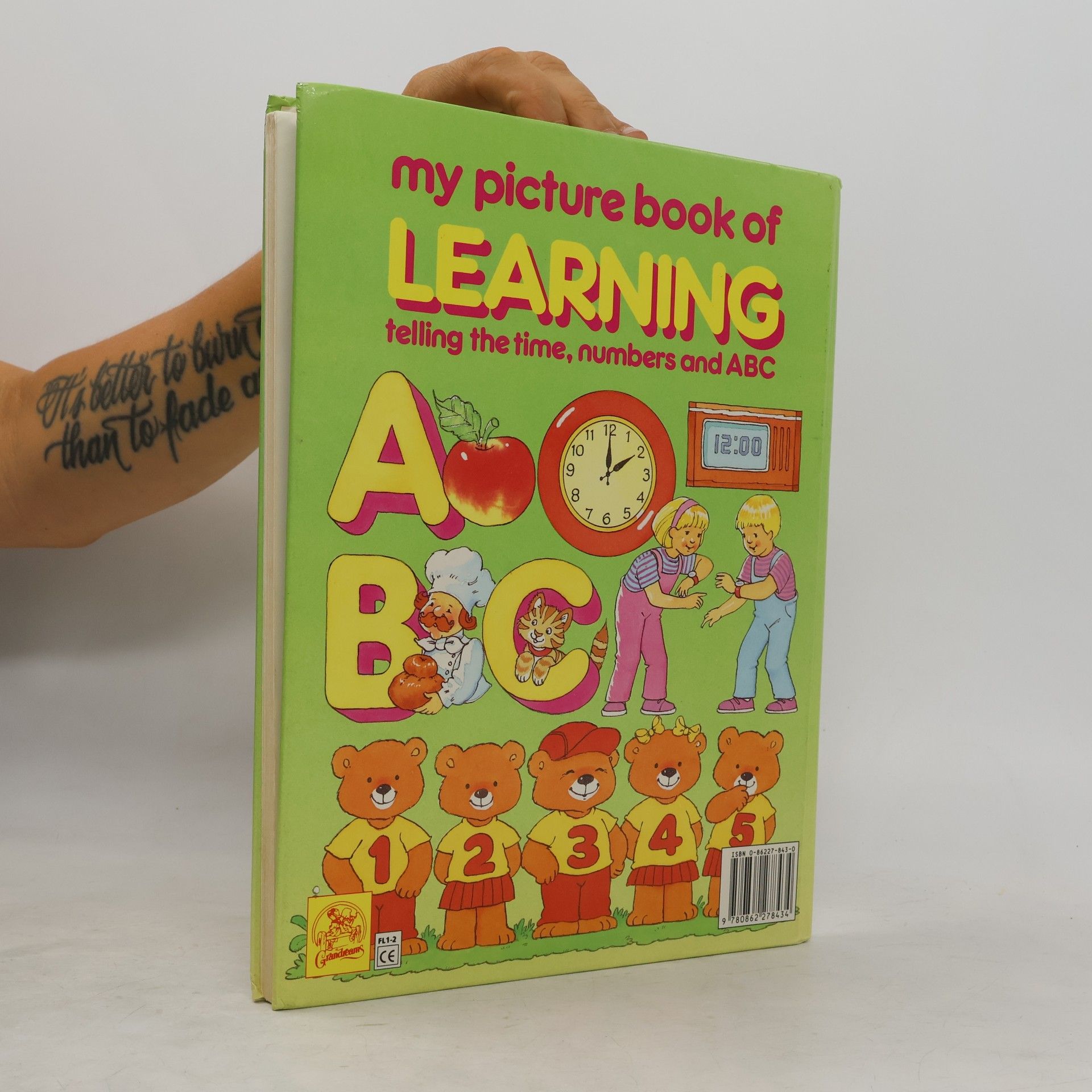 Ann McKie My Picture Book Of Learning. Telling The Time, Numbers And ABC