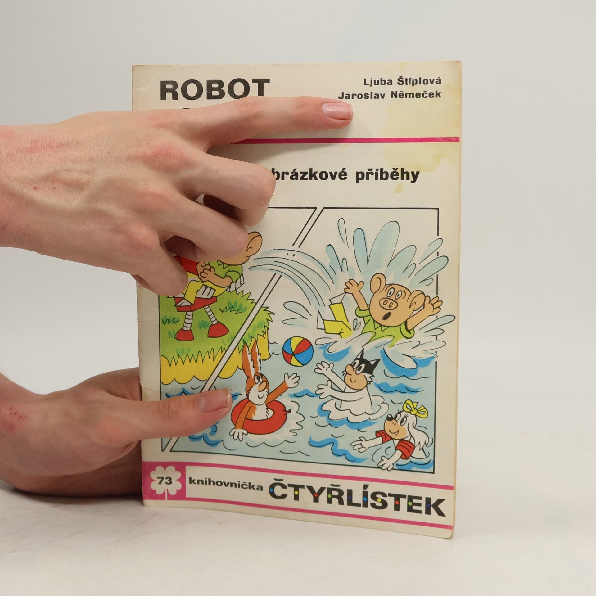 Jaroslav Němeček Čtyřlístek 73. Robot to zařídí