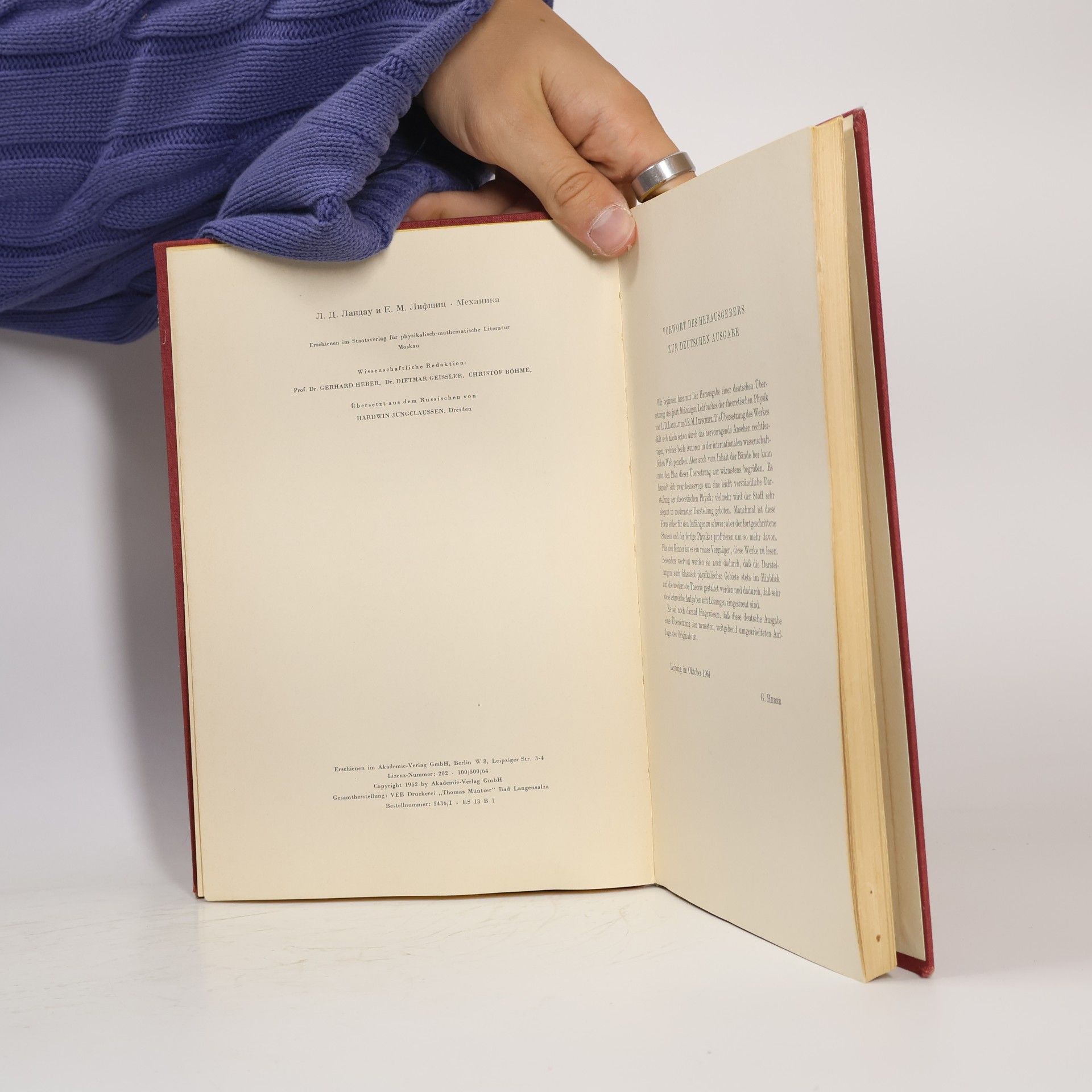 Lev Davidovič Landau Lehrbuch der Theoretischen Physik - 1: Mechanik