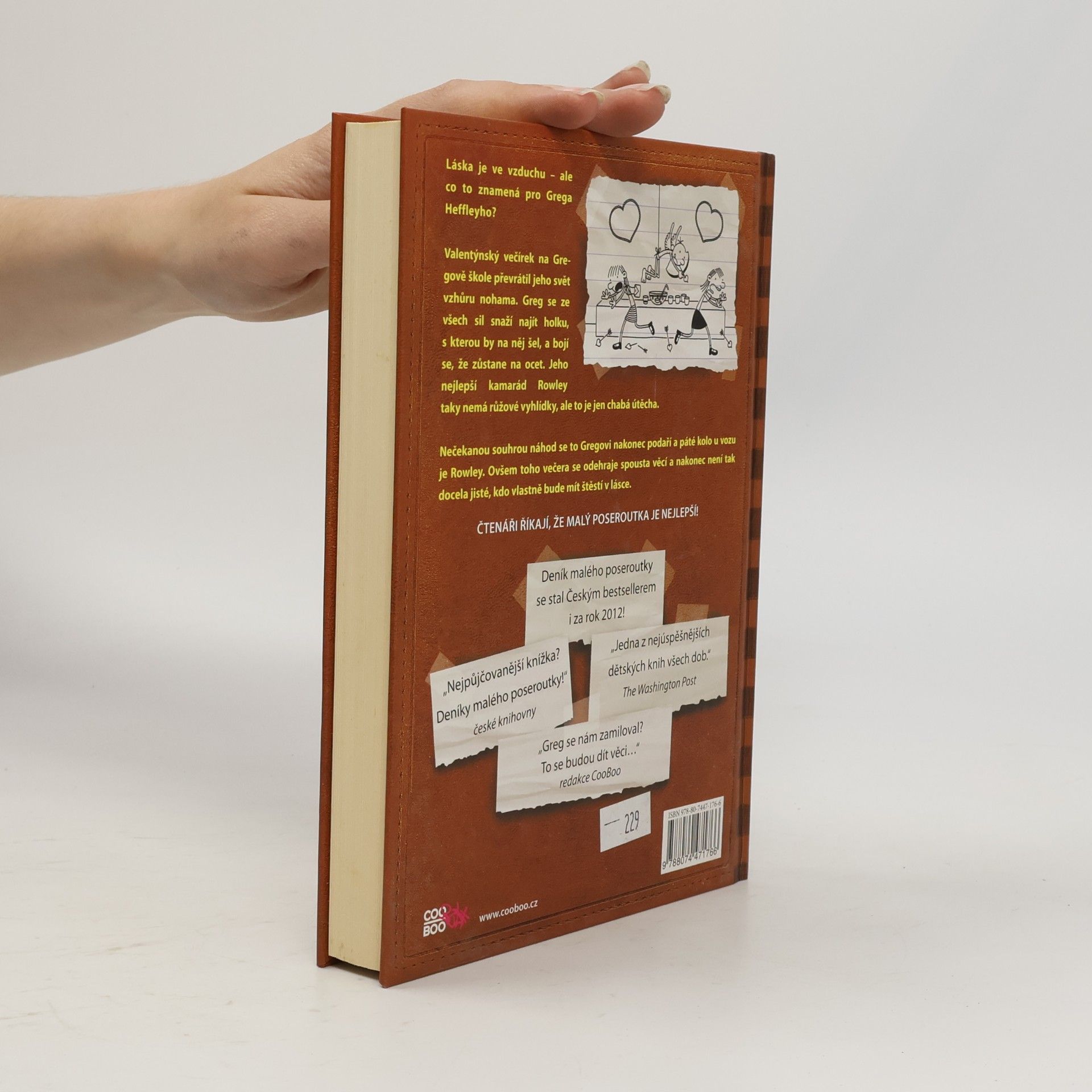 Jeff Kinney Deník malého poseroutky 7. Páté kolo u vozu