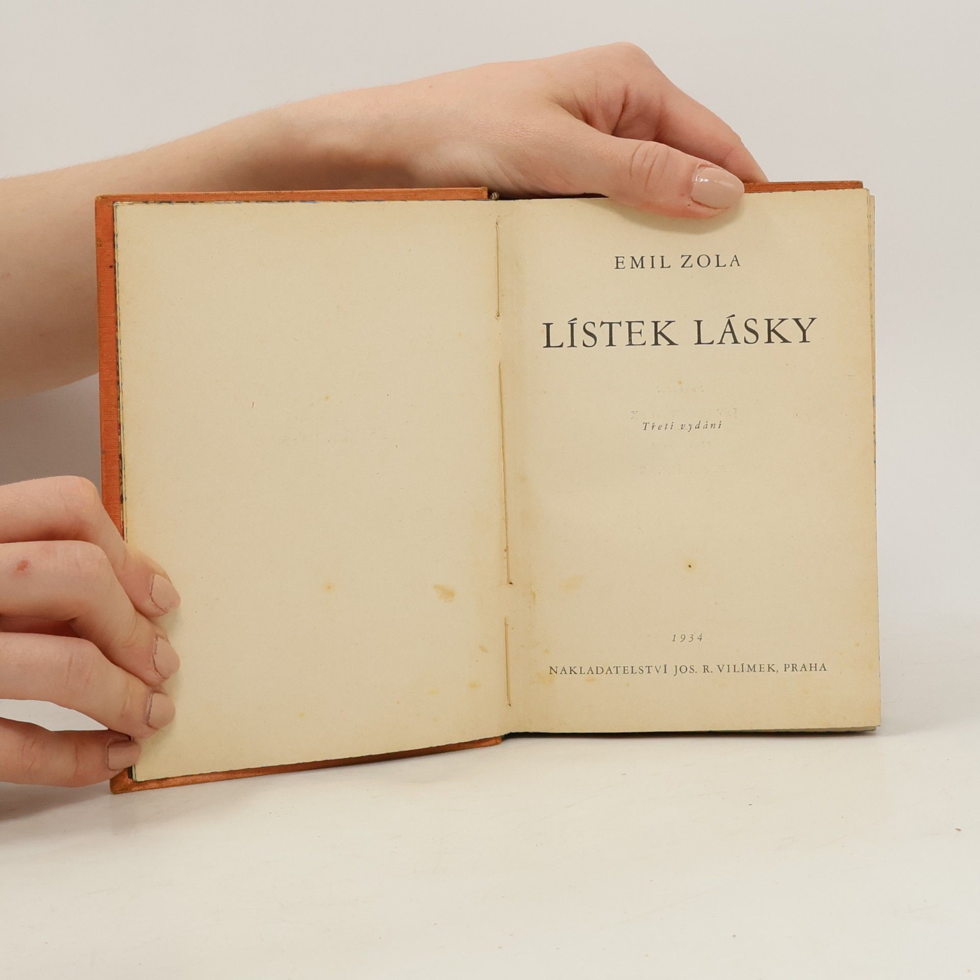 Émile Zola Lístek lásky