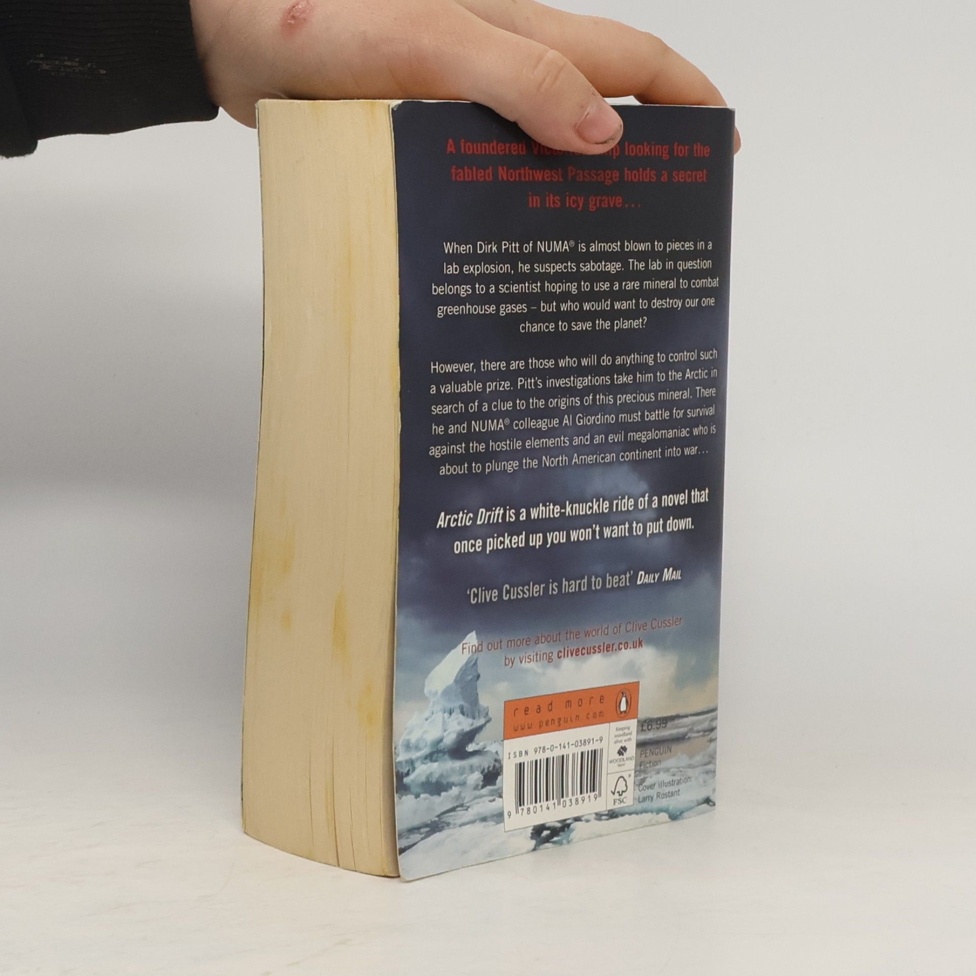 Clive Cussler Arctic drift