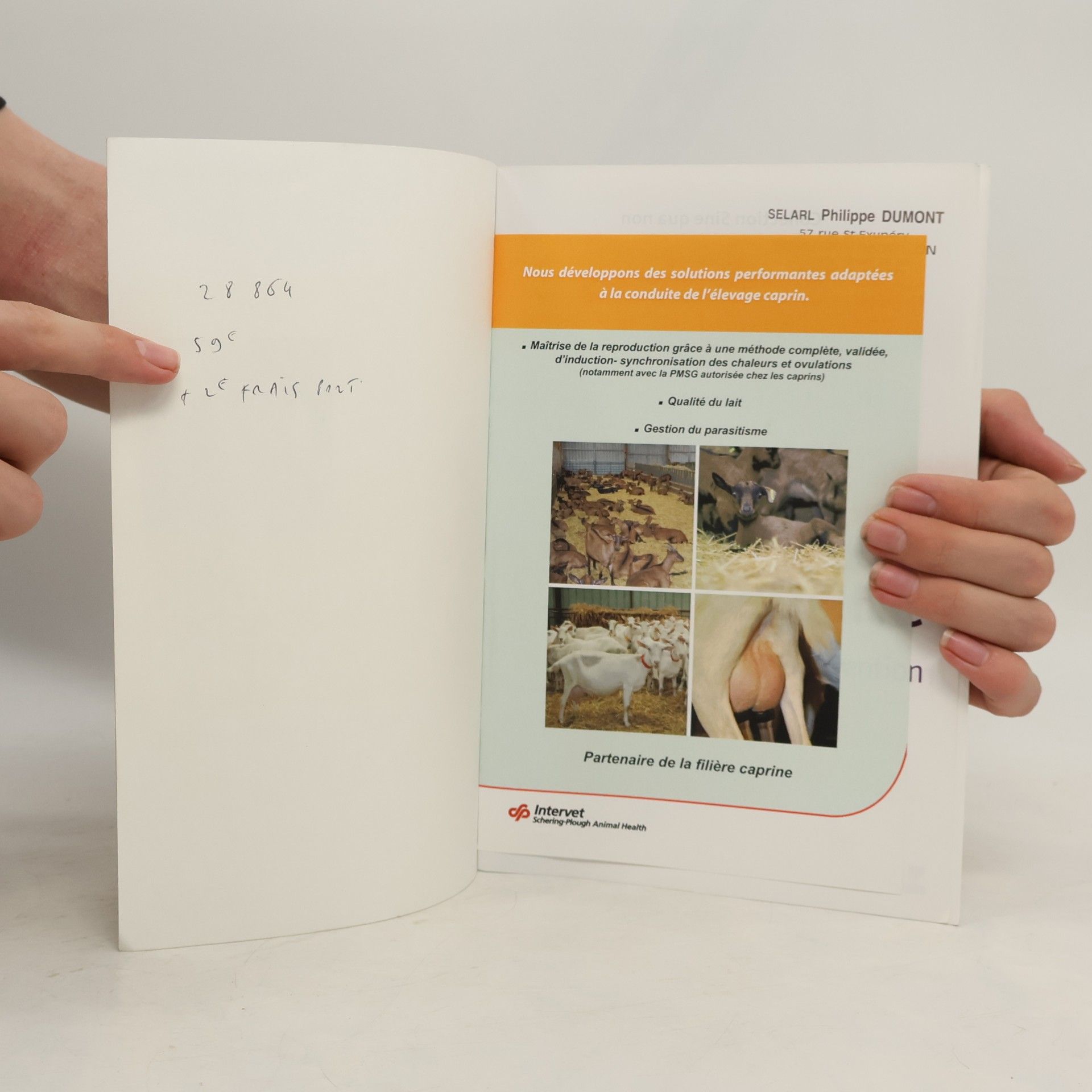 Christophe Chartier Sine qua non: Pathologie caprine