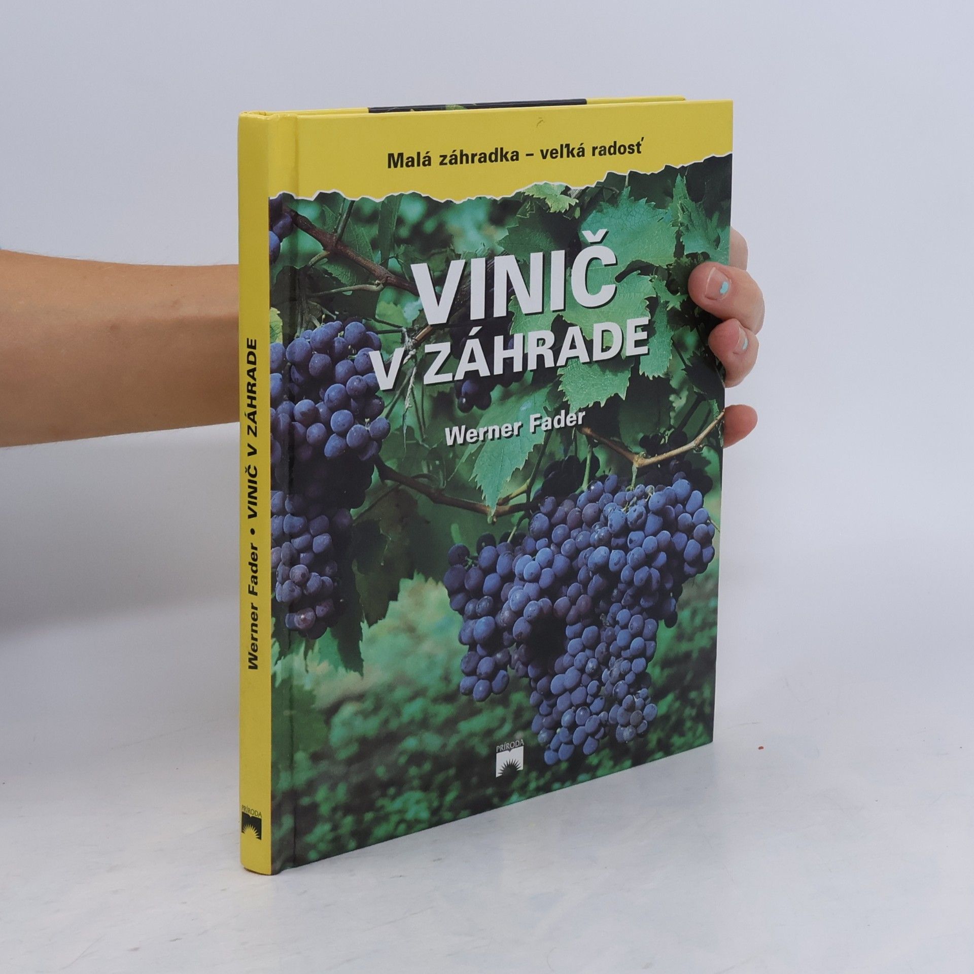 Werner Fader Vinič v záhrade