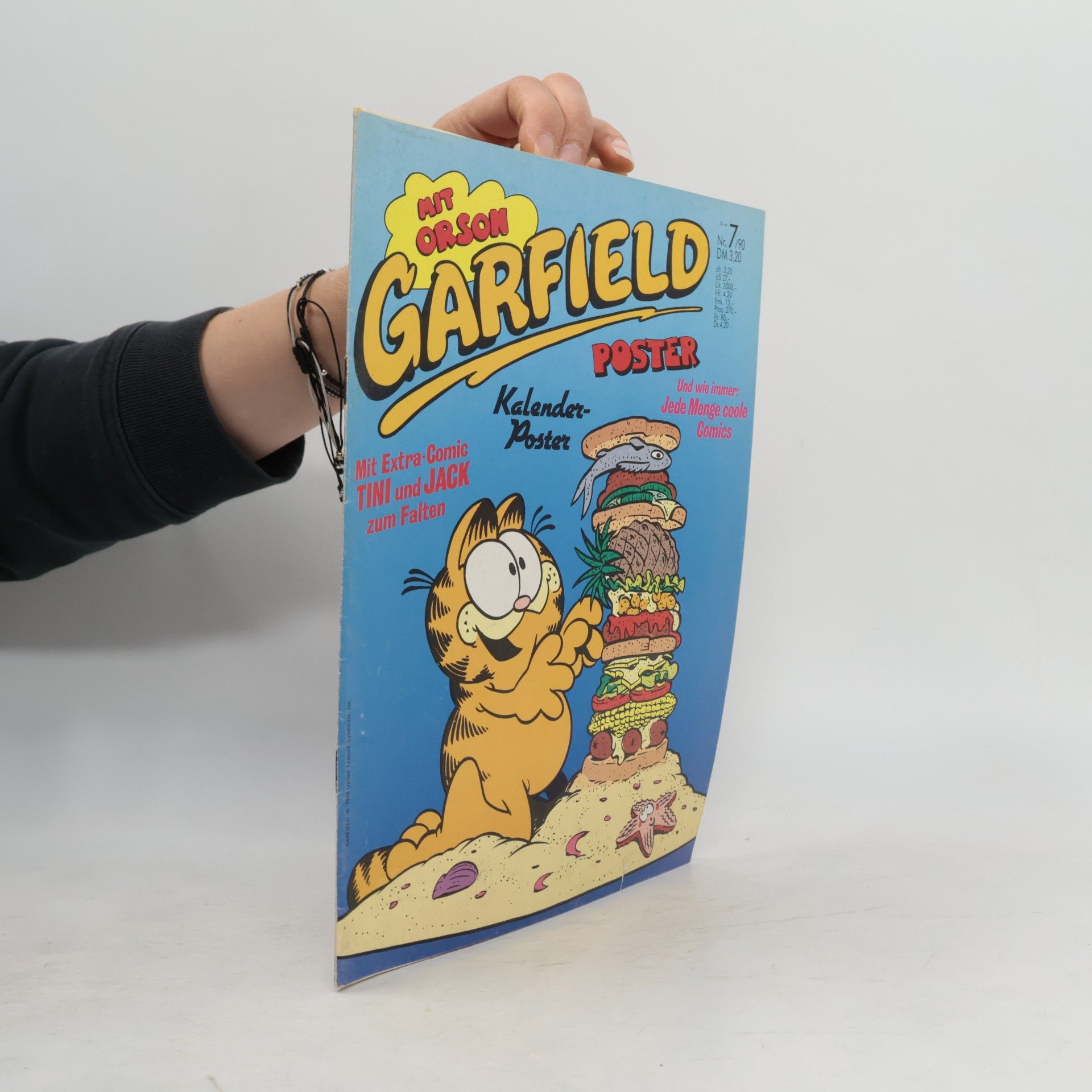 Jim Davis Garfield 7/1990