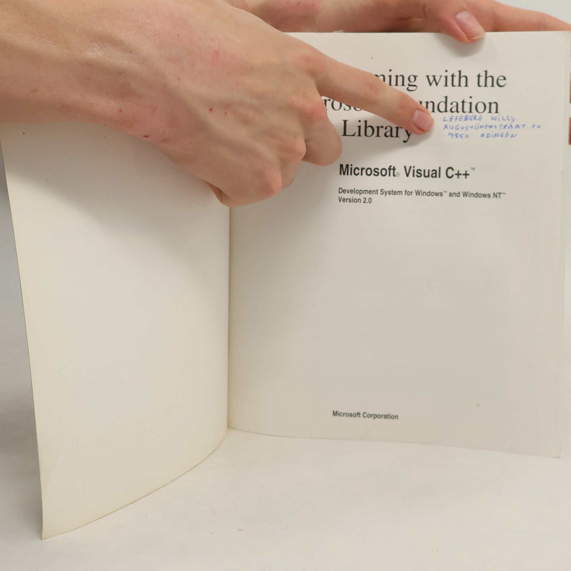 Microsoft Corporation Microsoft Visual C++ - 2: Programming With MFC And Win32