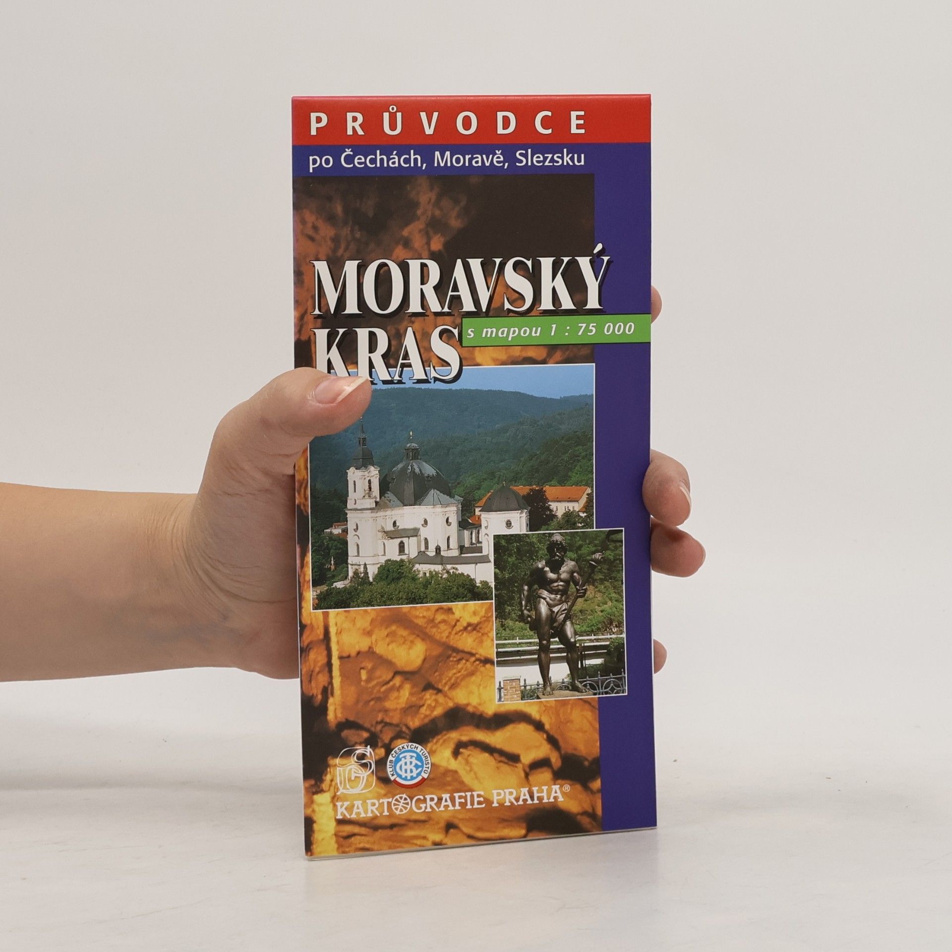 Vlasta Luťanská Moravský kras: S mapou 1:75 000