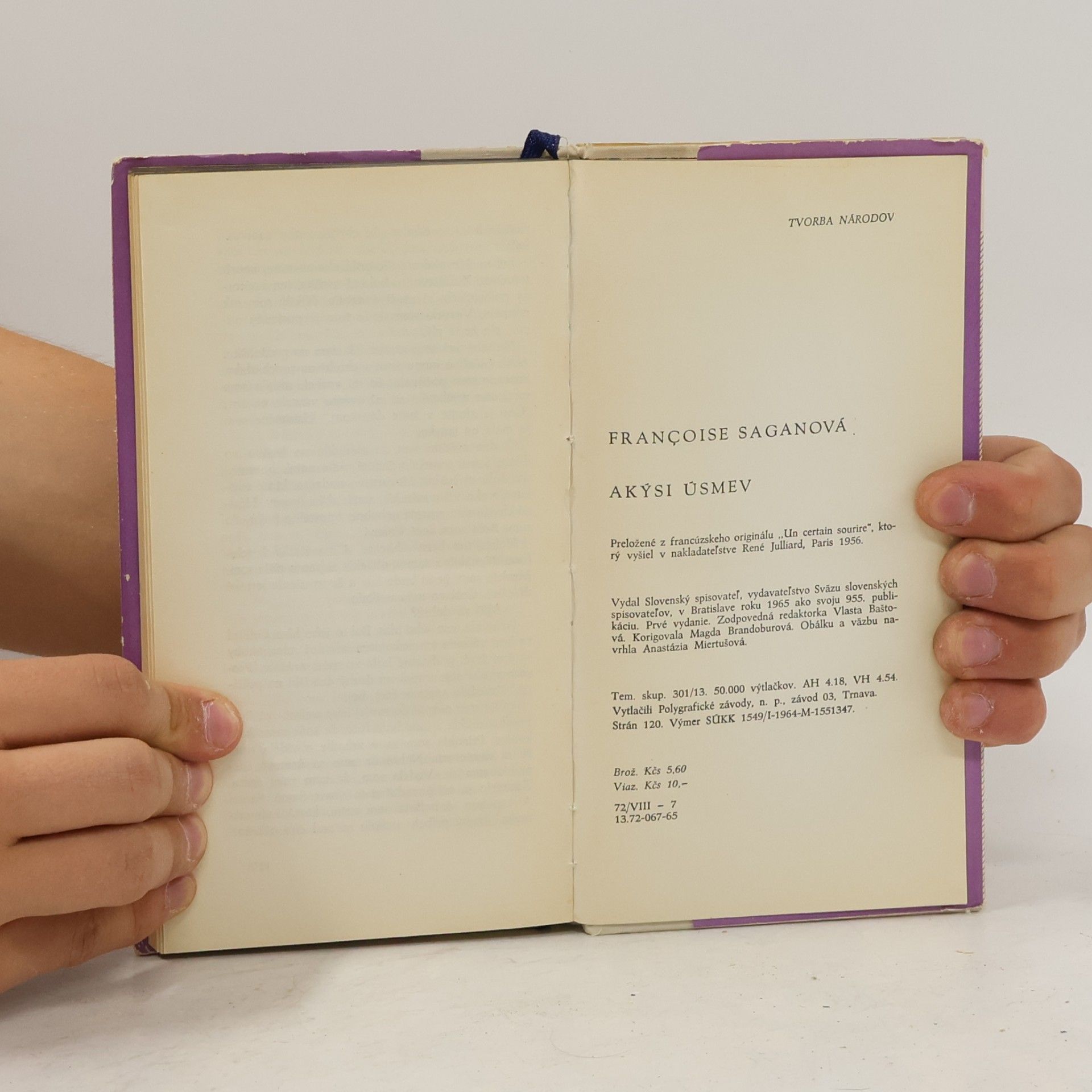 Françoise Sagan Akýsi úsmev
