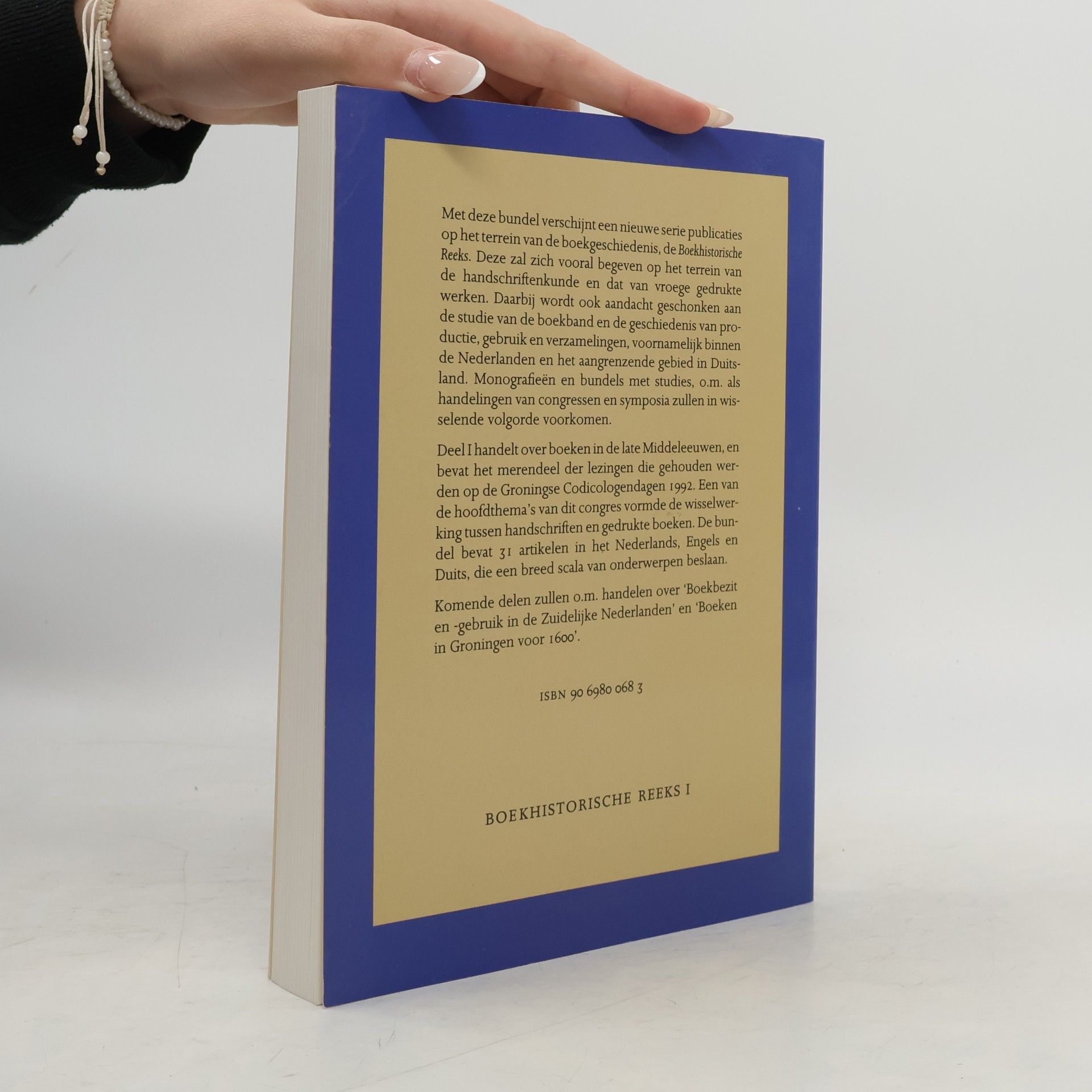 Jos M. M. Hermans Boekhistorische reeks: Boeken in de late middeleeuwen
