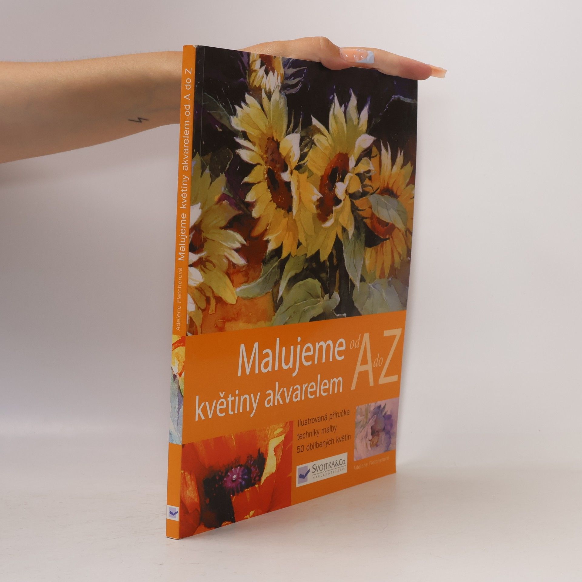 Adelene Fletcher Malujeme květiny akvarelem od A do Z
