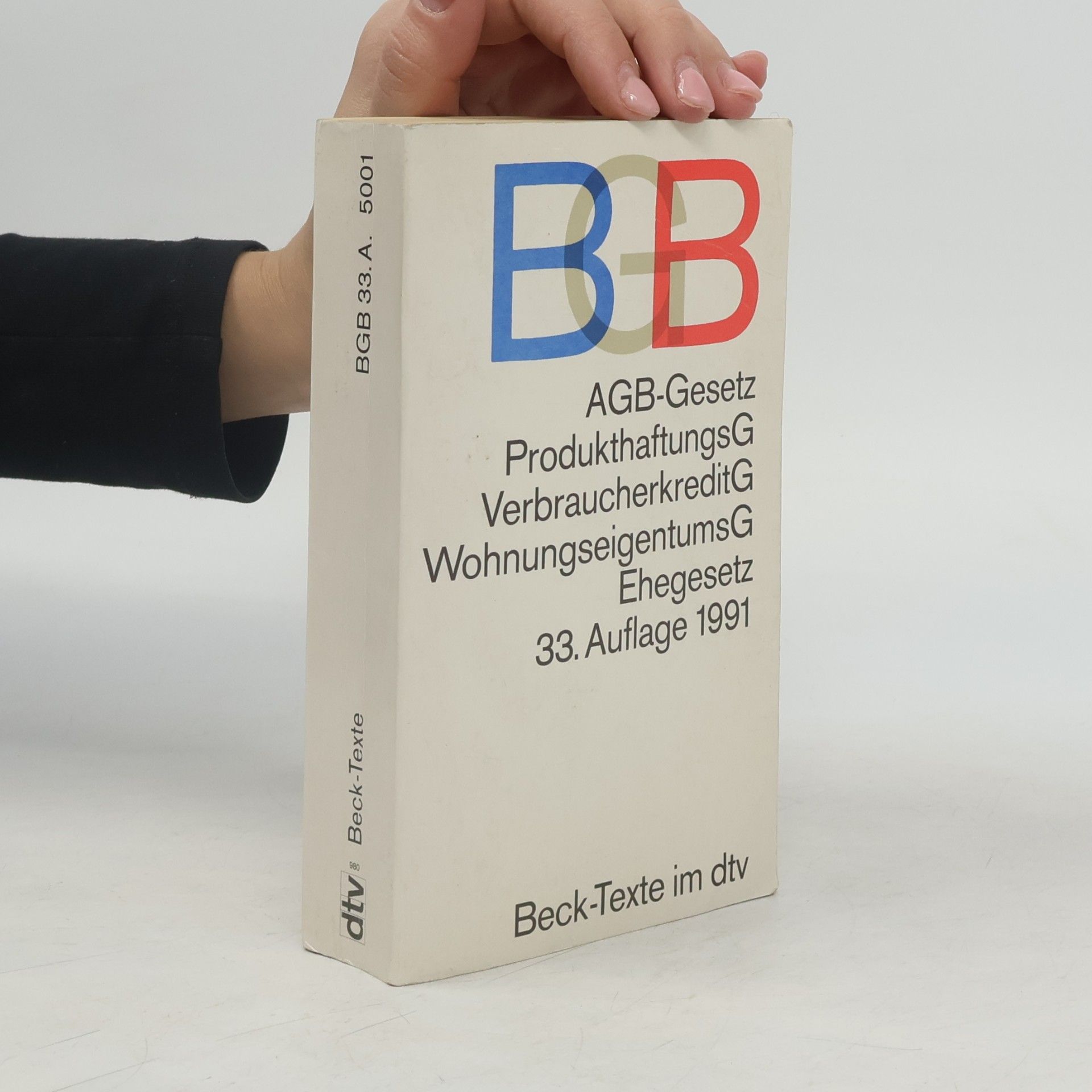 Collectif d'auteurs Bürgerliches Gesetzbuch 33