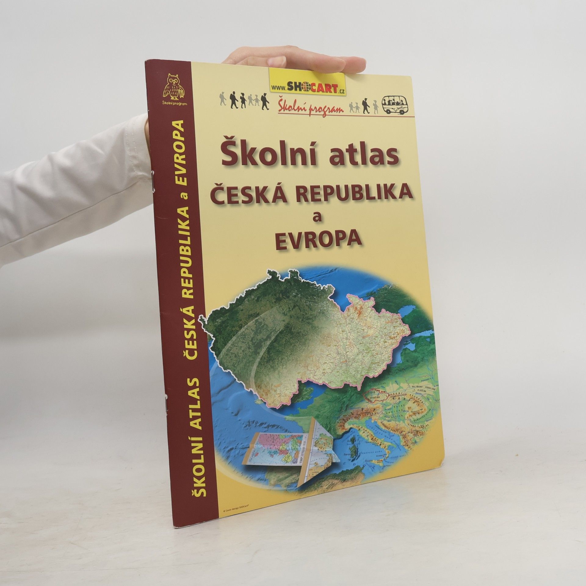 Kolektiv autorů Školní atlas Česká republika a Evropa