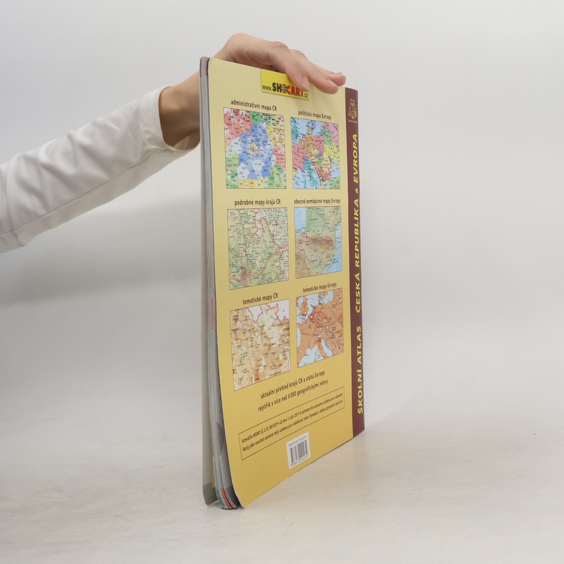 Autorenkollektiv Školní atlas Česká republika a Evropa