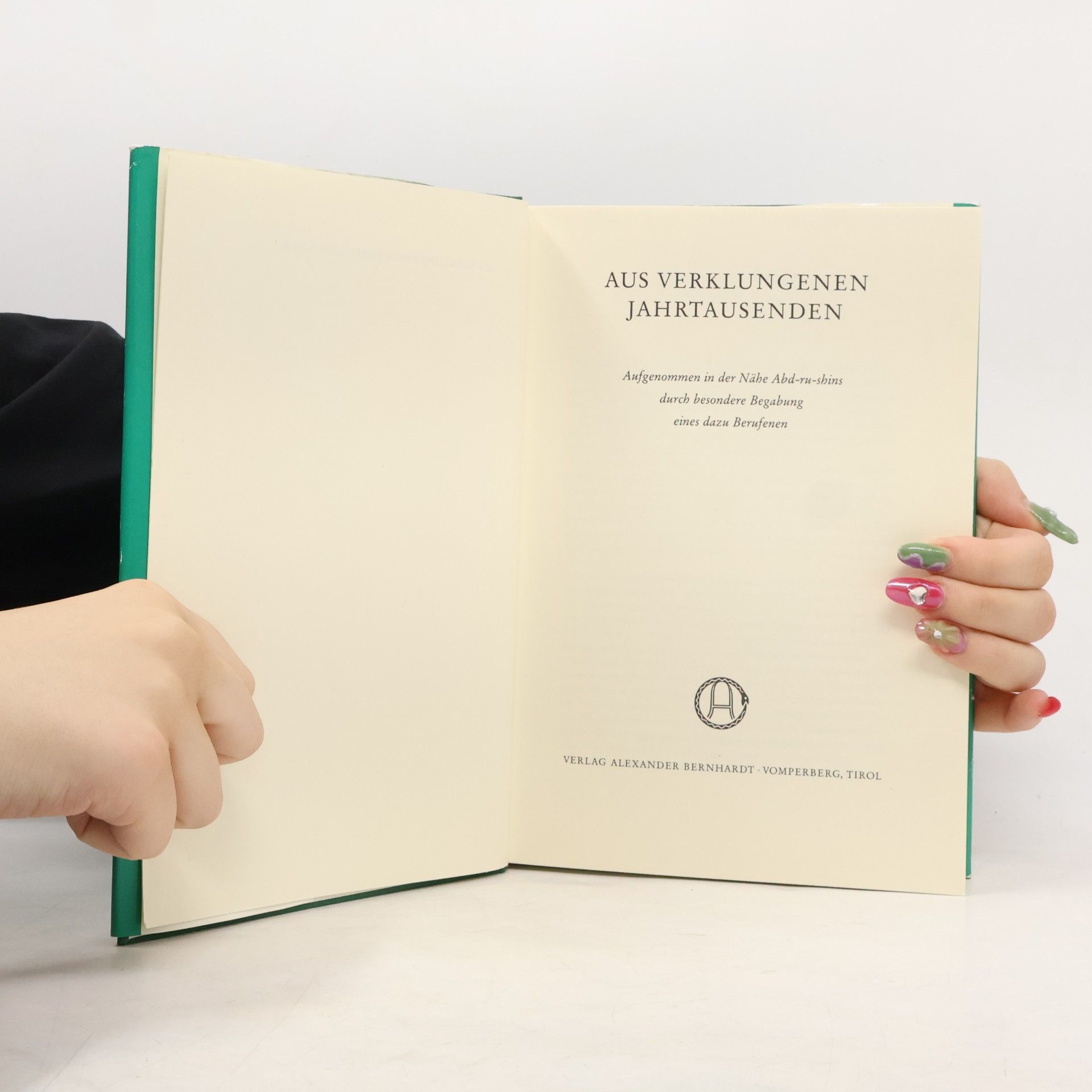 Autores varios Aus verklungenen Jahrtausenden
