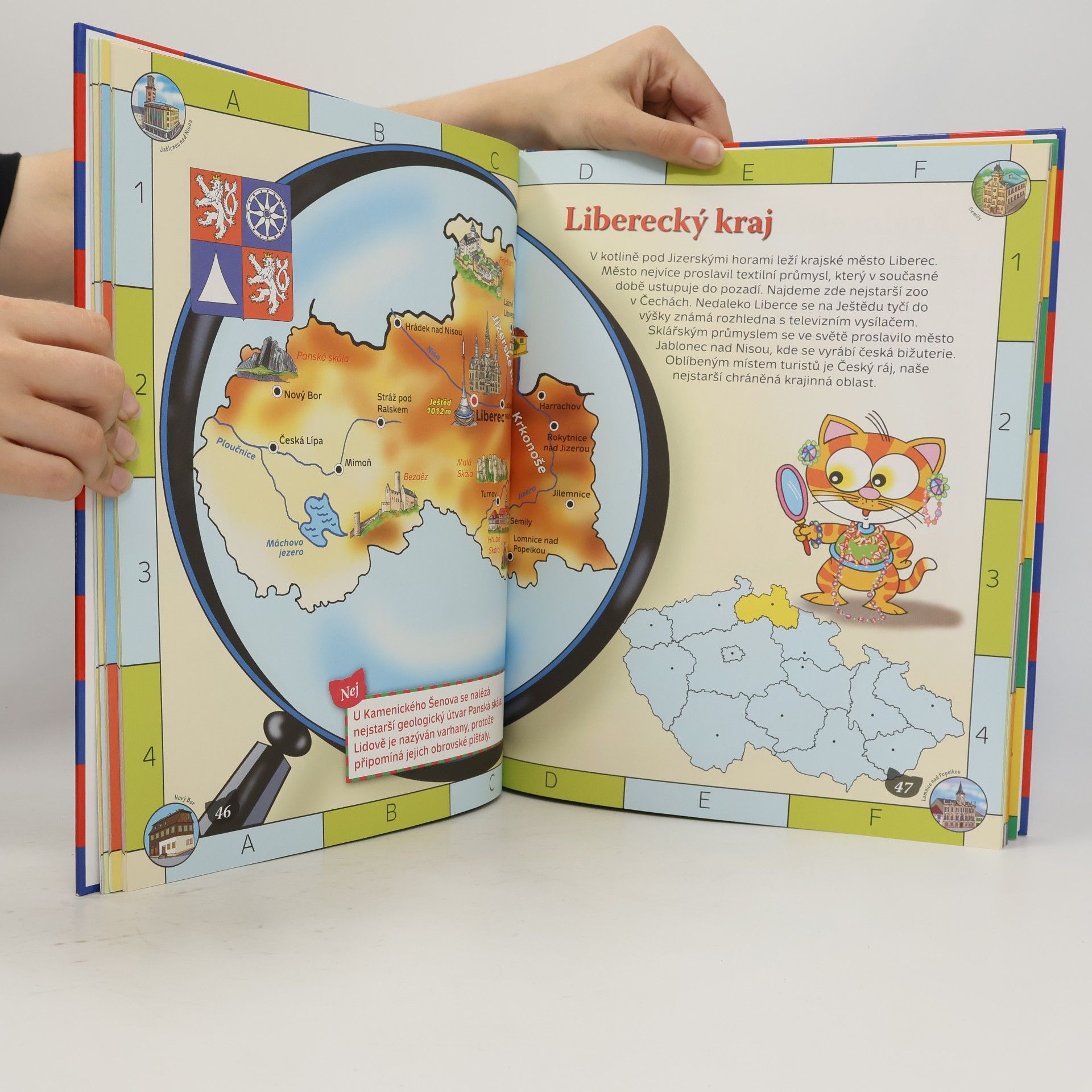 Petra Fantová Dětský ilustrovaný atlas : Česká republika, Evropa
